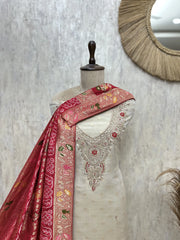 Elegant Tissue Unstitched suit