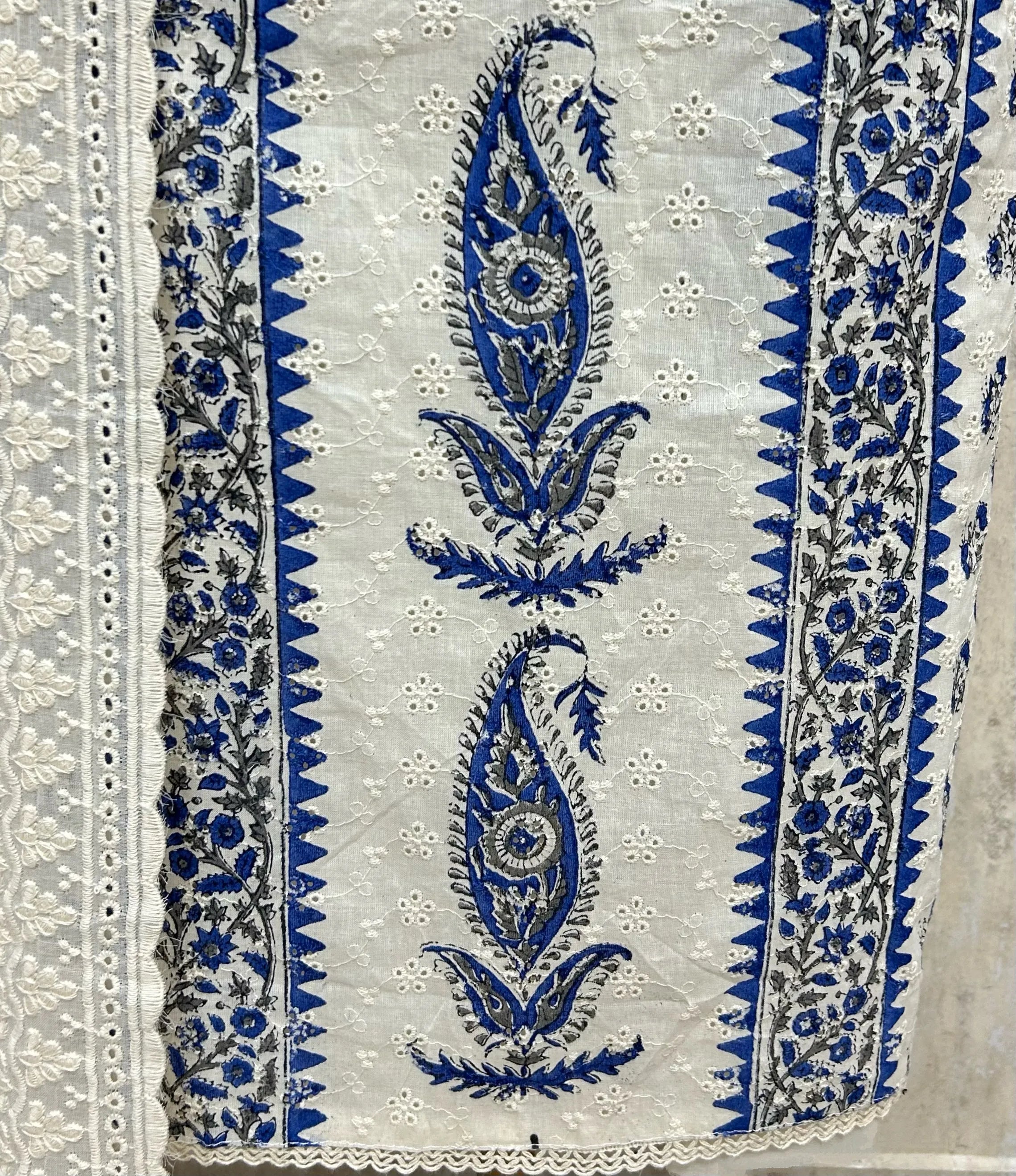 Ivory Heritage Elegance Cotton Unstitched suit