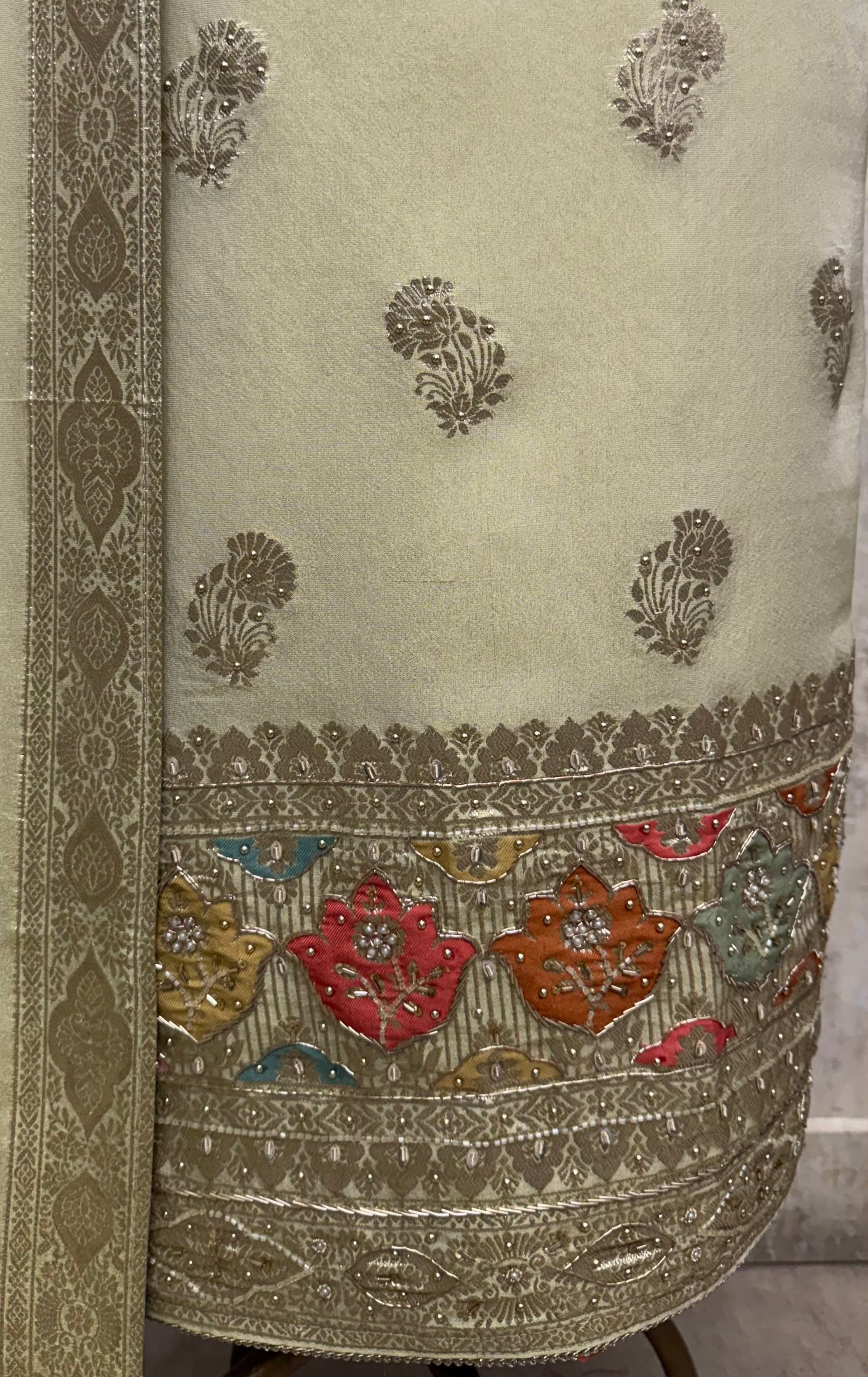 Tissue Exquisite Ensemble Unstitched Suits