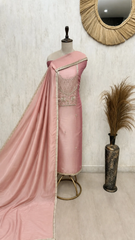 Ethereal Tissue Unstitched Suits