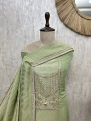 Ethereal Tissue Unstitched Suits