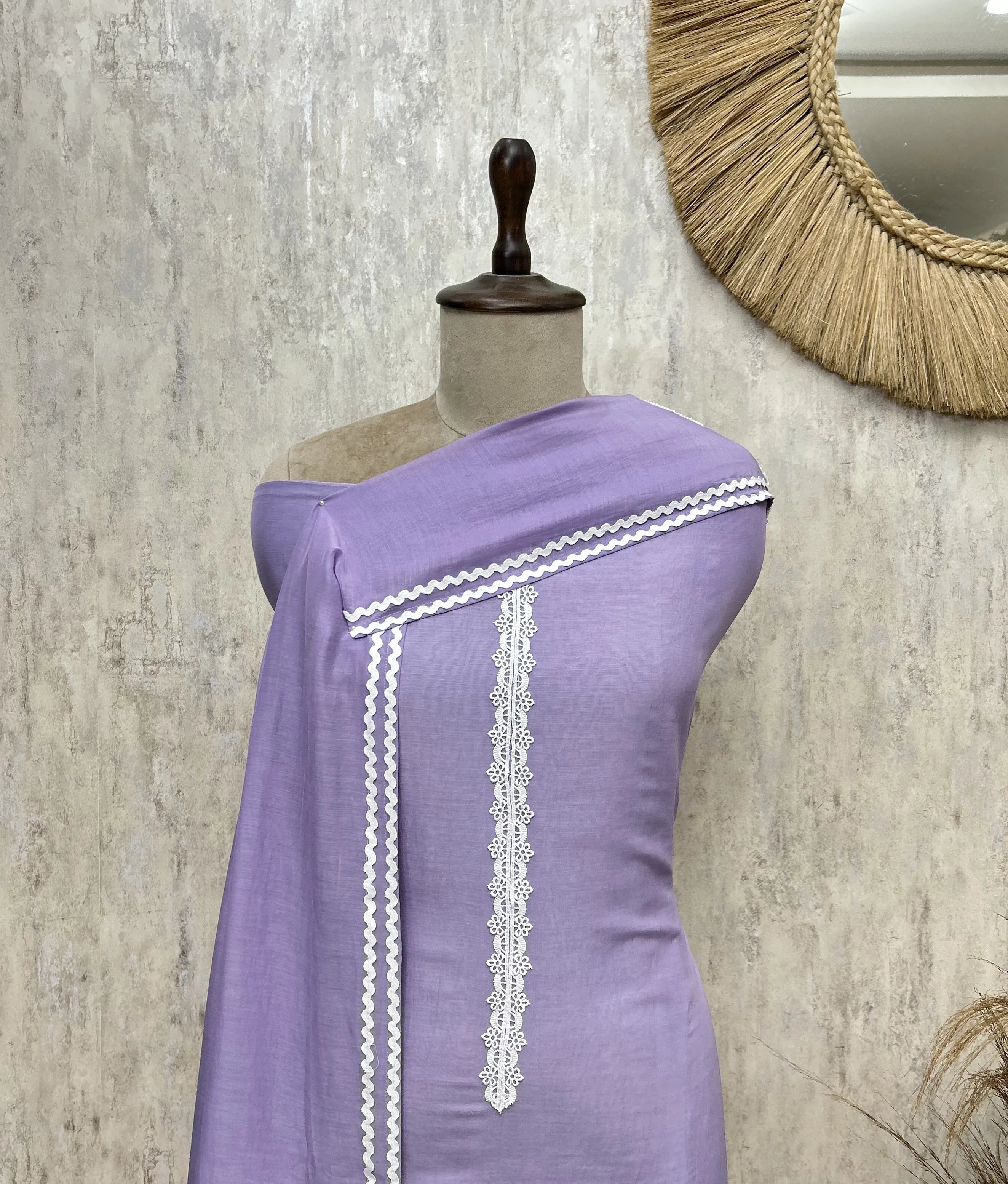 Bloom embroidery grace Mul cotton Unstitched suit