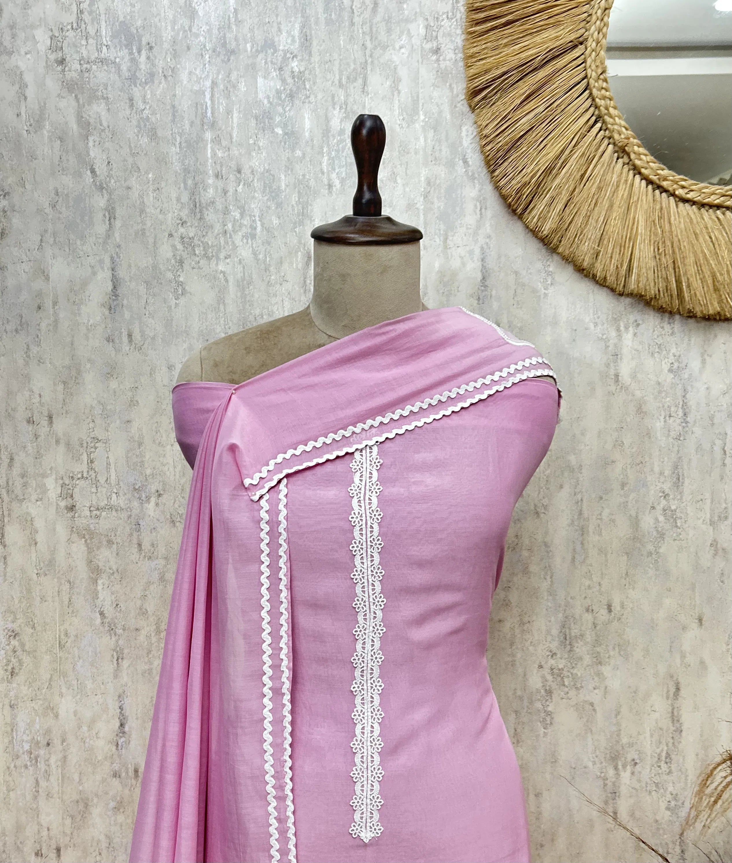 Bloom embroidery grace Mul cotton Unstitched suit