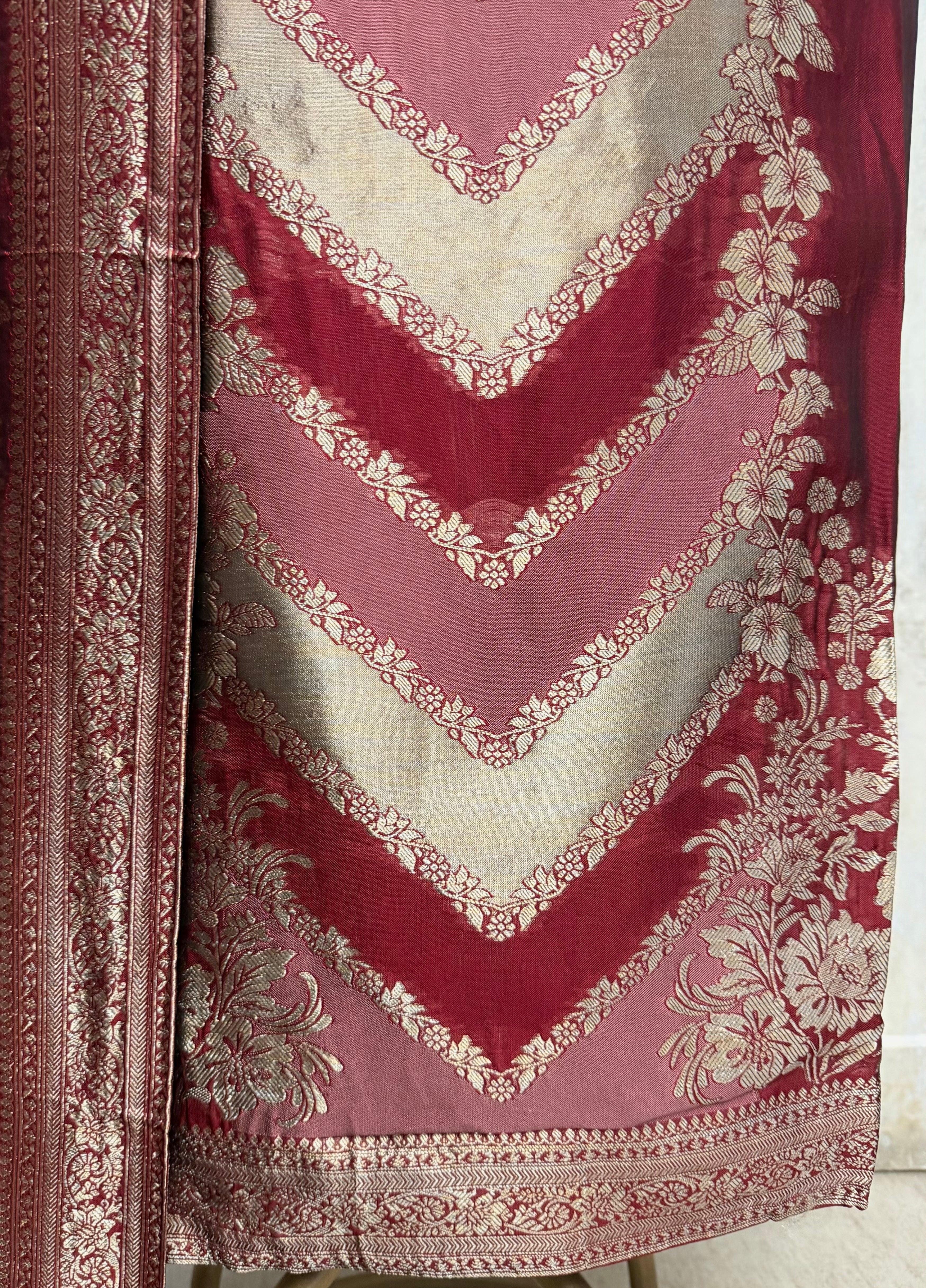Aureate Kanjivaram  Silk Unstitched Suits