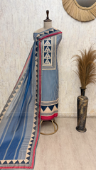Artistry in Maheshwari Unstitched Suits