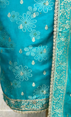 Cosmo Tissue Unstitched Suit Set Featuring Cosmo Tissue Dupatta