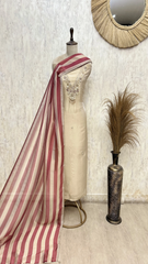 Intricate Detailing Tissue  Unstitched Suits