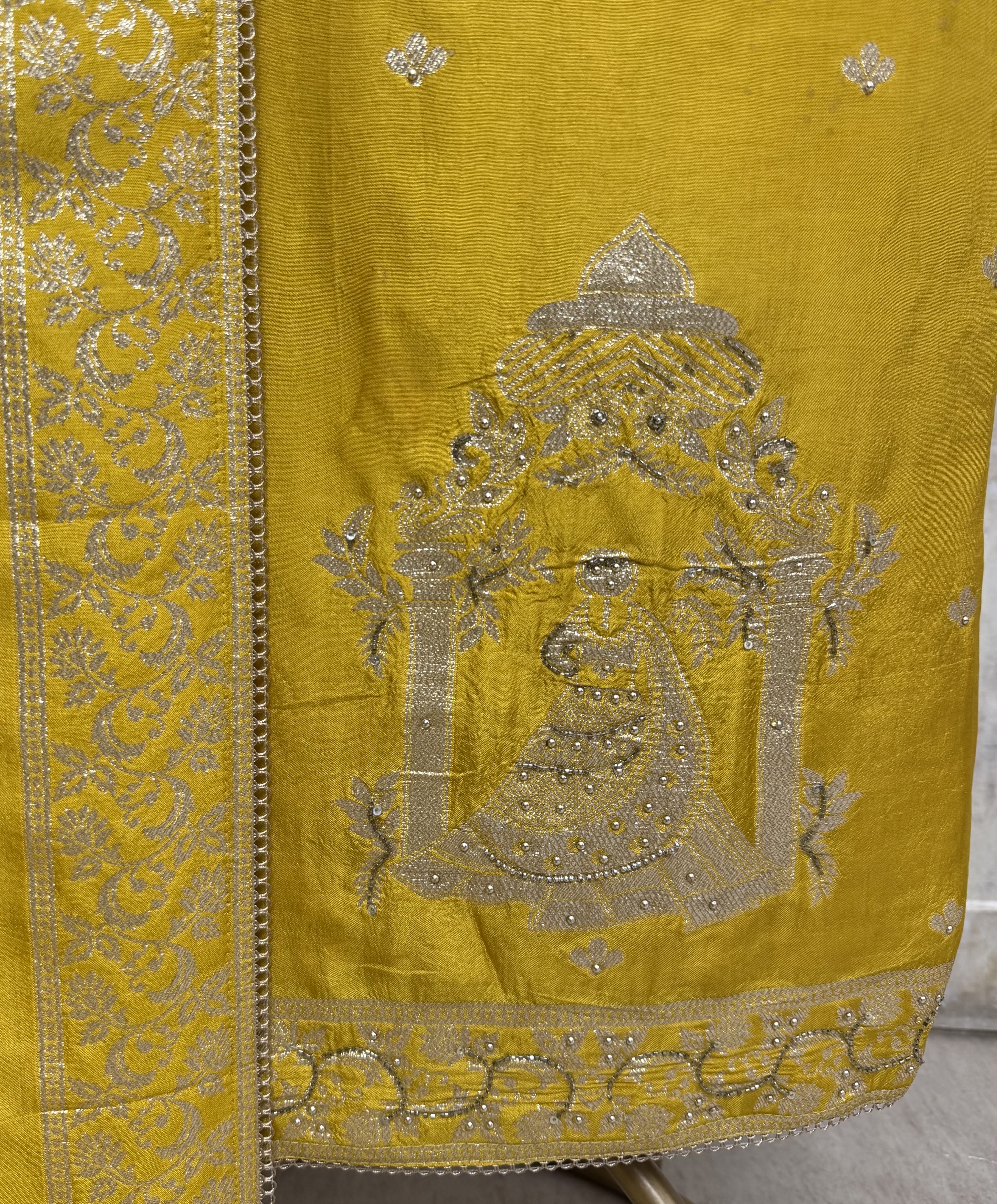 Sophistication Of Dola Silk  Unstitched Suits