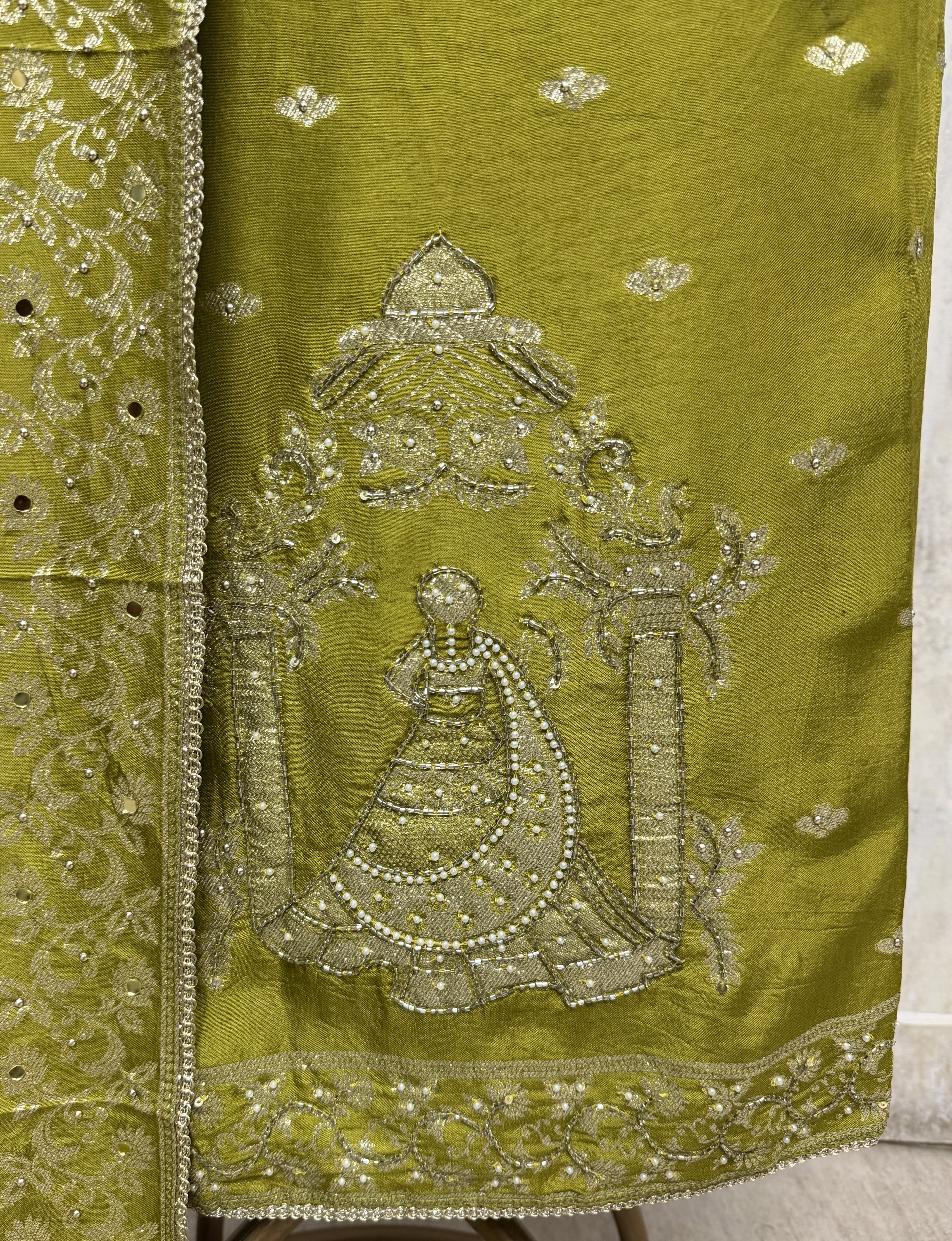 Sophistication Of Dola Silk  Unstitched Suits