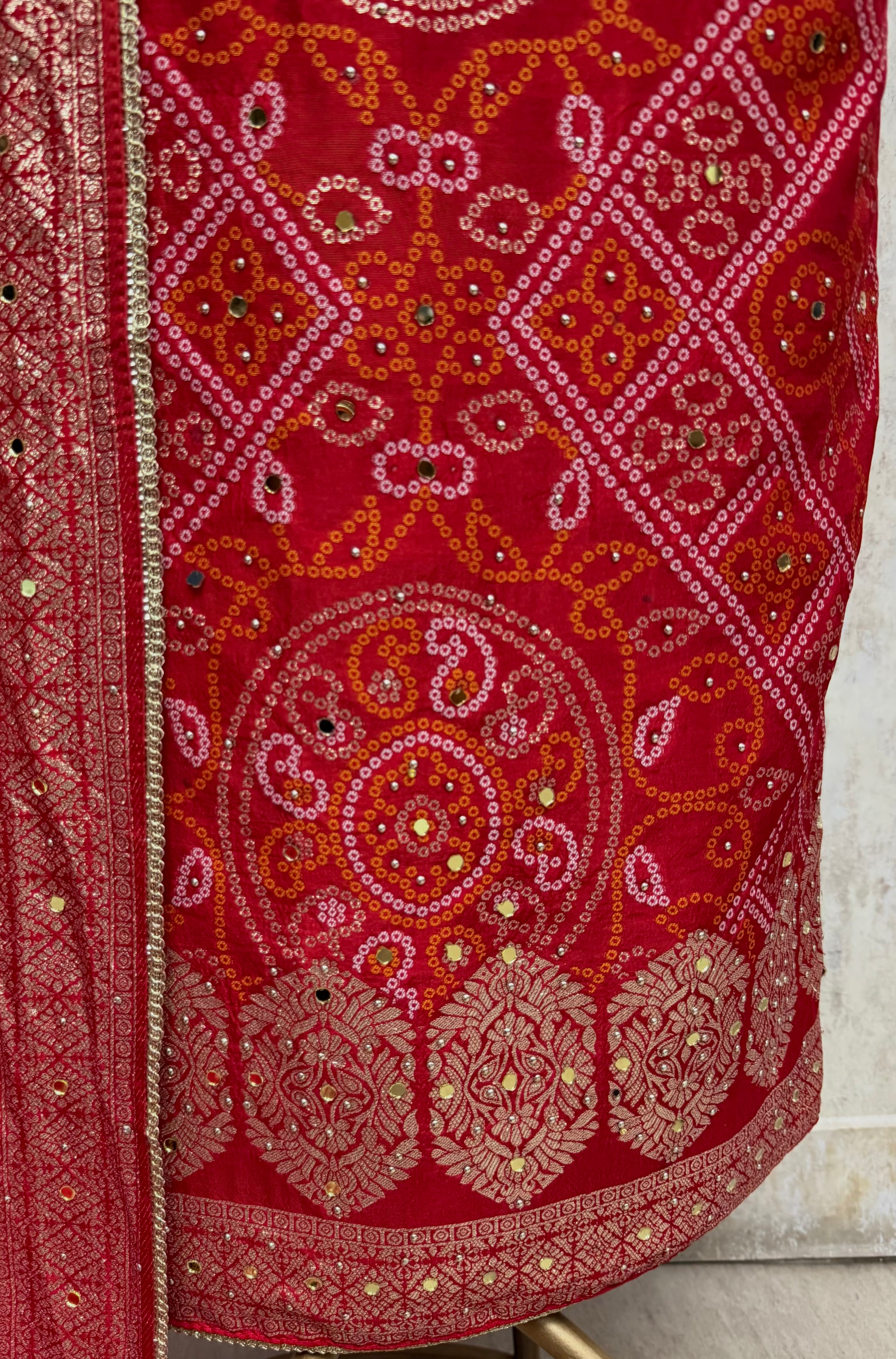 Ethereal Elegance Woven in Dola silk Unstitched Suits