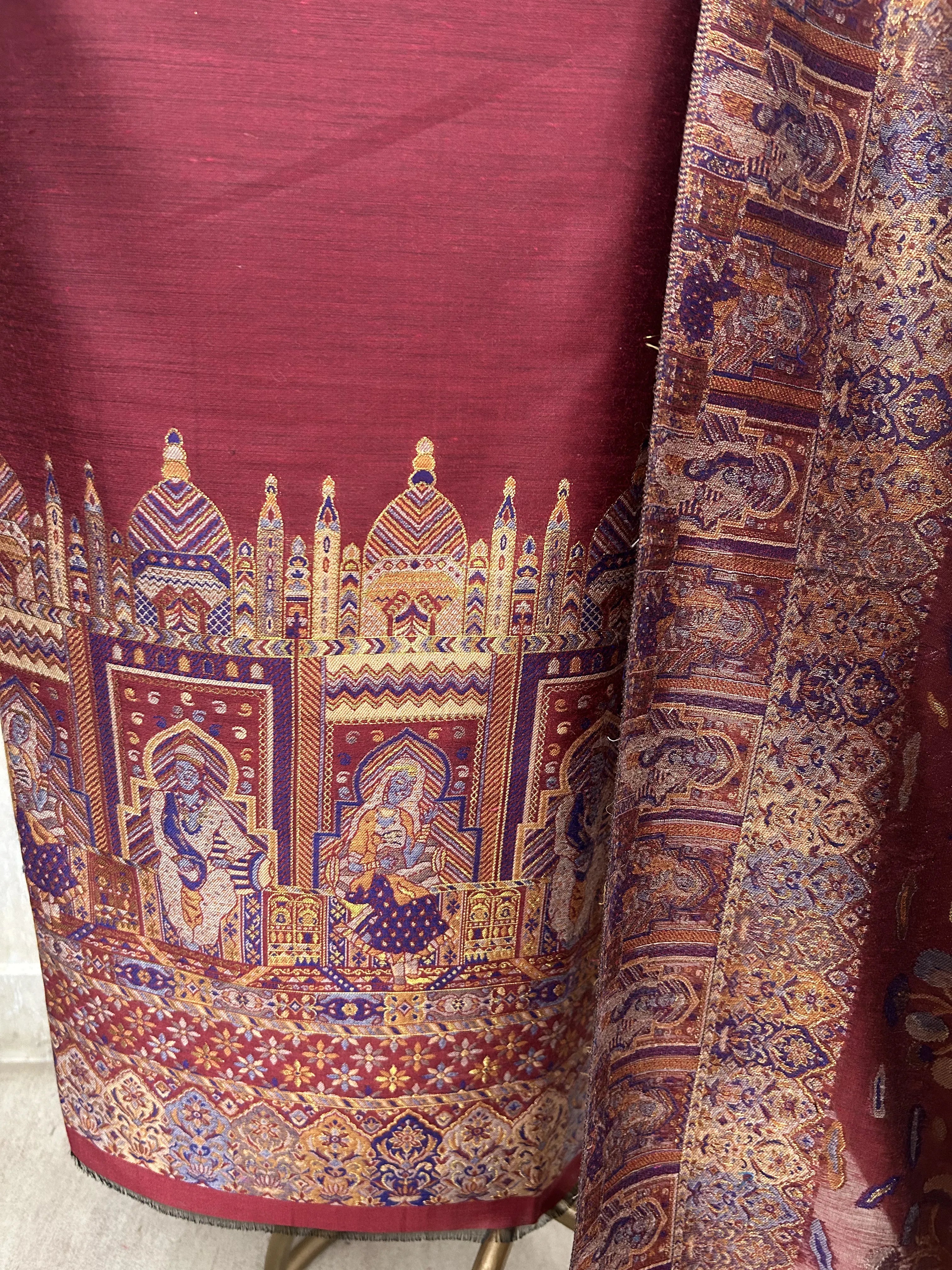 Kani Weaving Silk Unstitched Suit