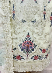 Bloom Embroidered Mul cotton Unstitched suit