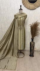 Dazzling Glass Tissue Unstitched Suits