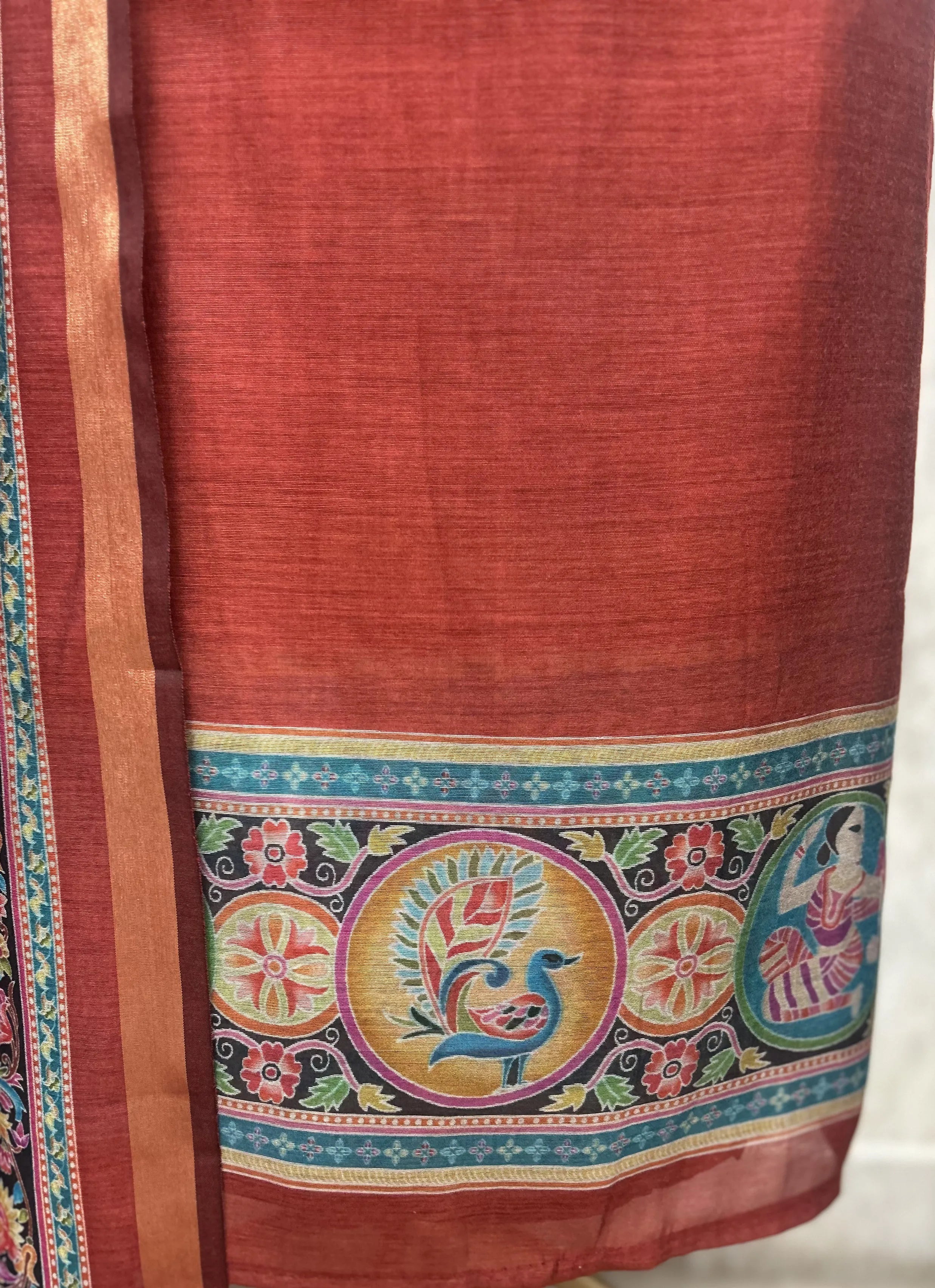 Royal Maheshwari Drapes Unstitched suit