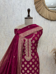 Enchanting Dola silk Unstitched Suits