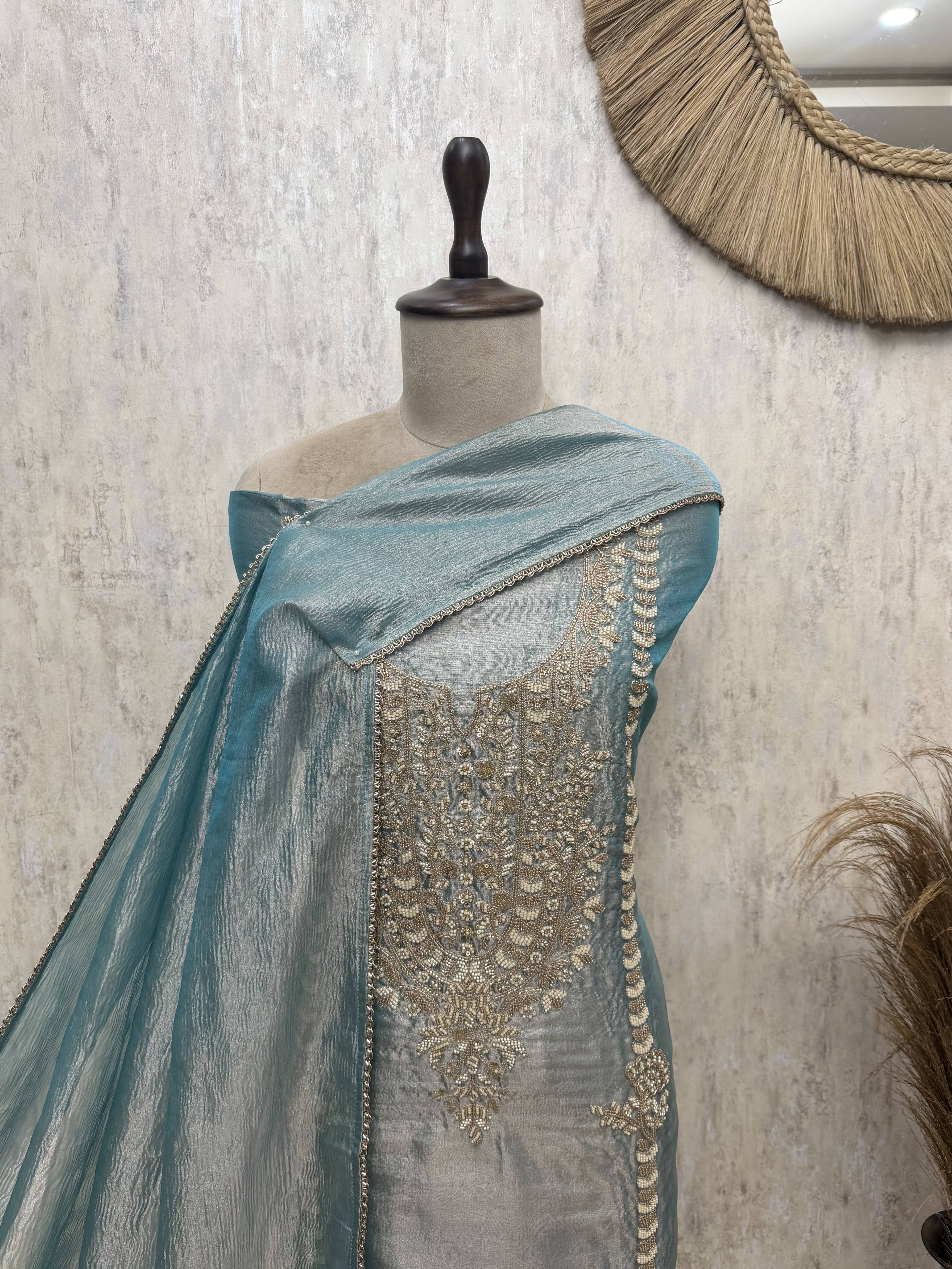Crush Tissue Unstitched Suits
