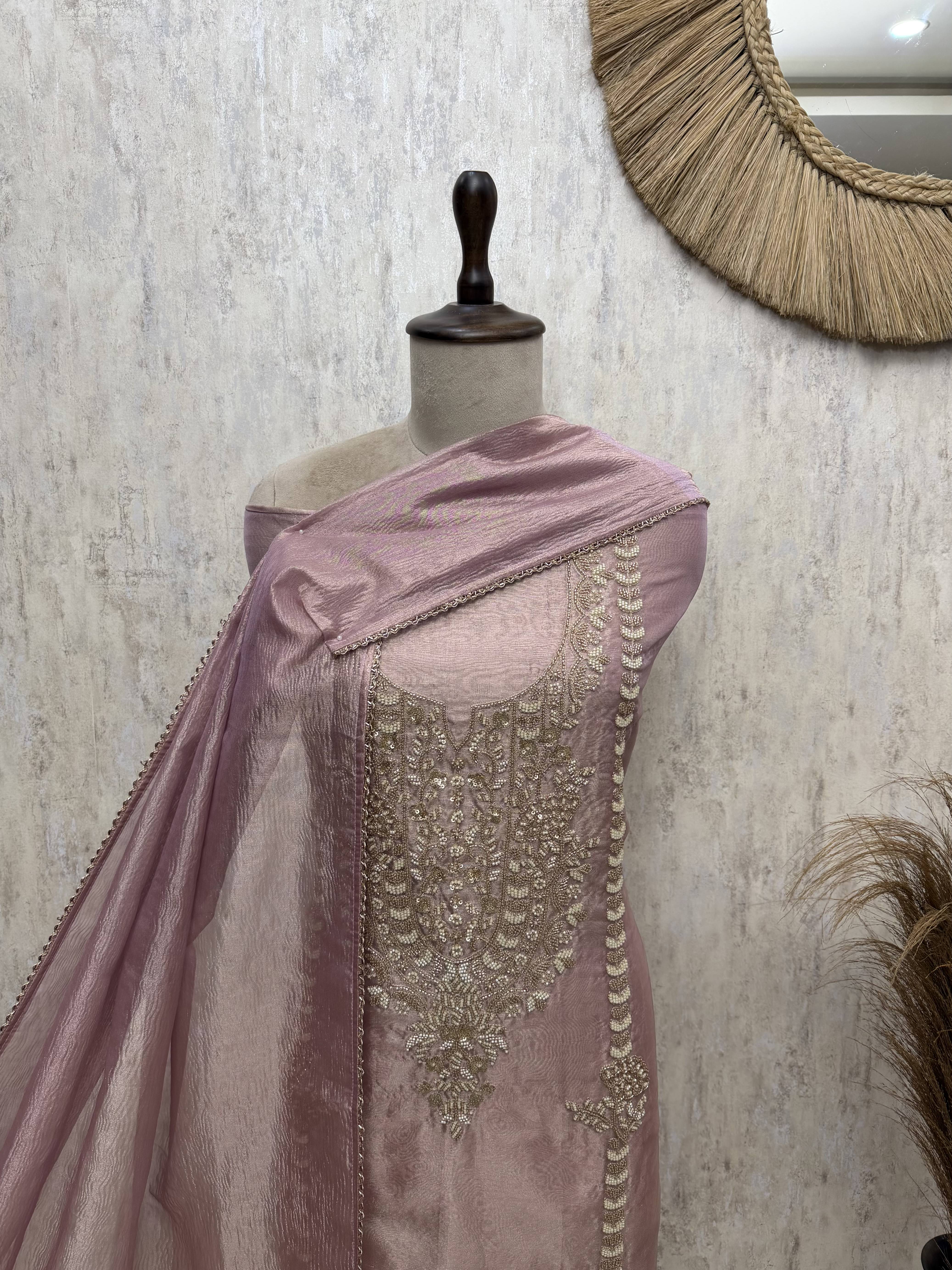 Crush Tissue Unstitched Suits
