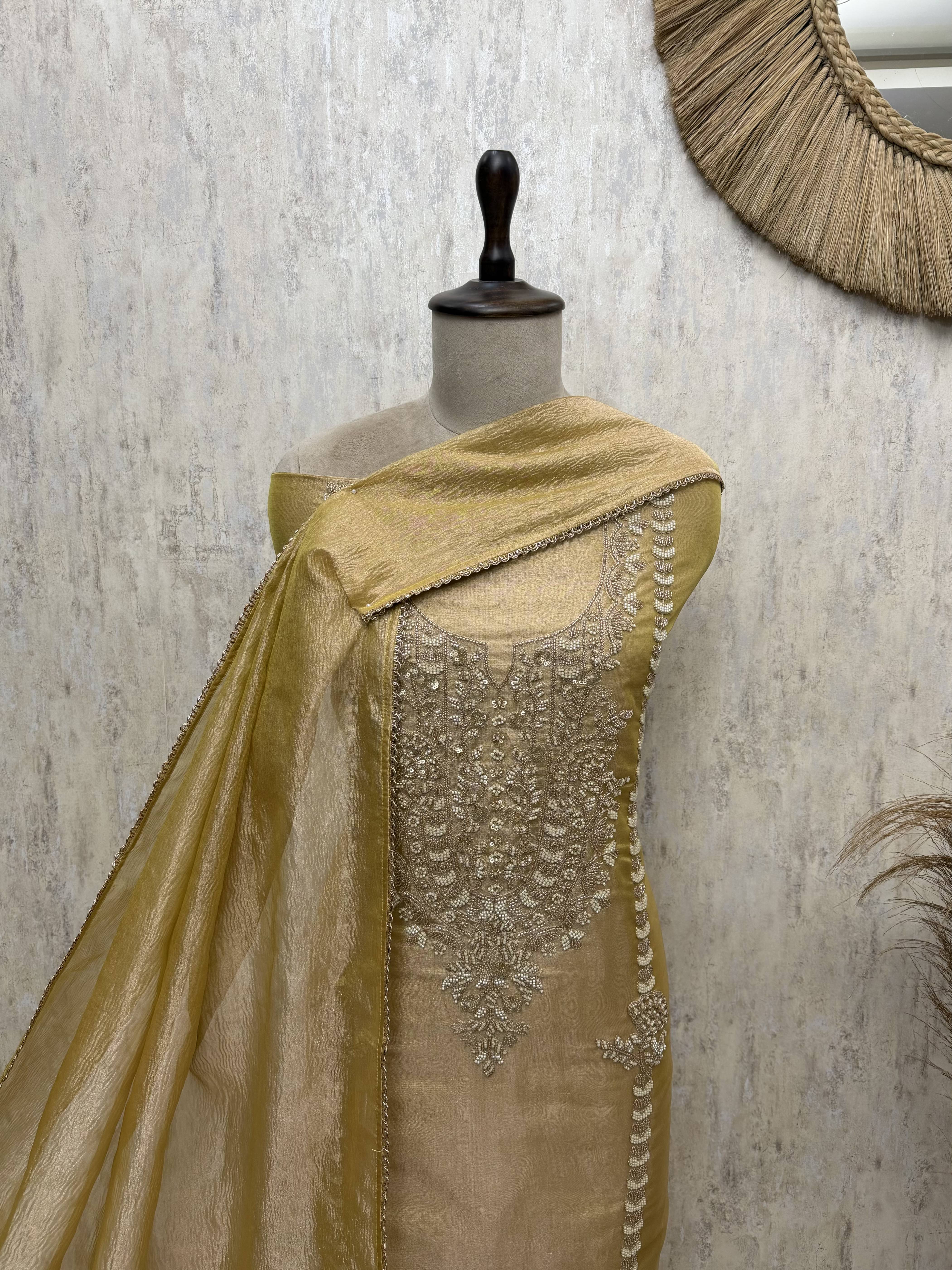 Crush Tissue Unstitched Suits