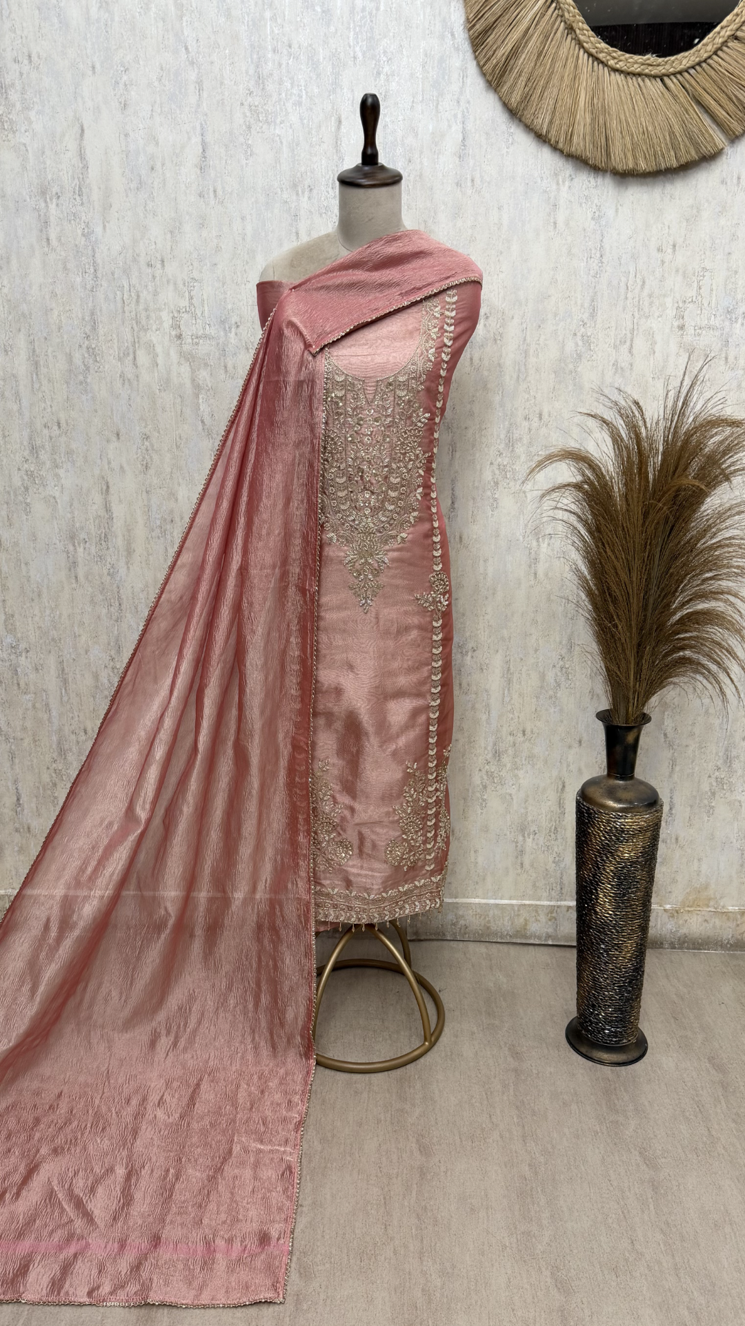 Crush Tissue Unstitched Suits