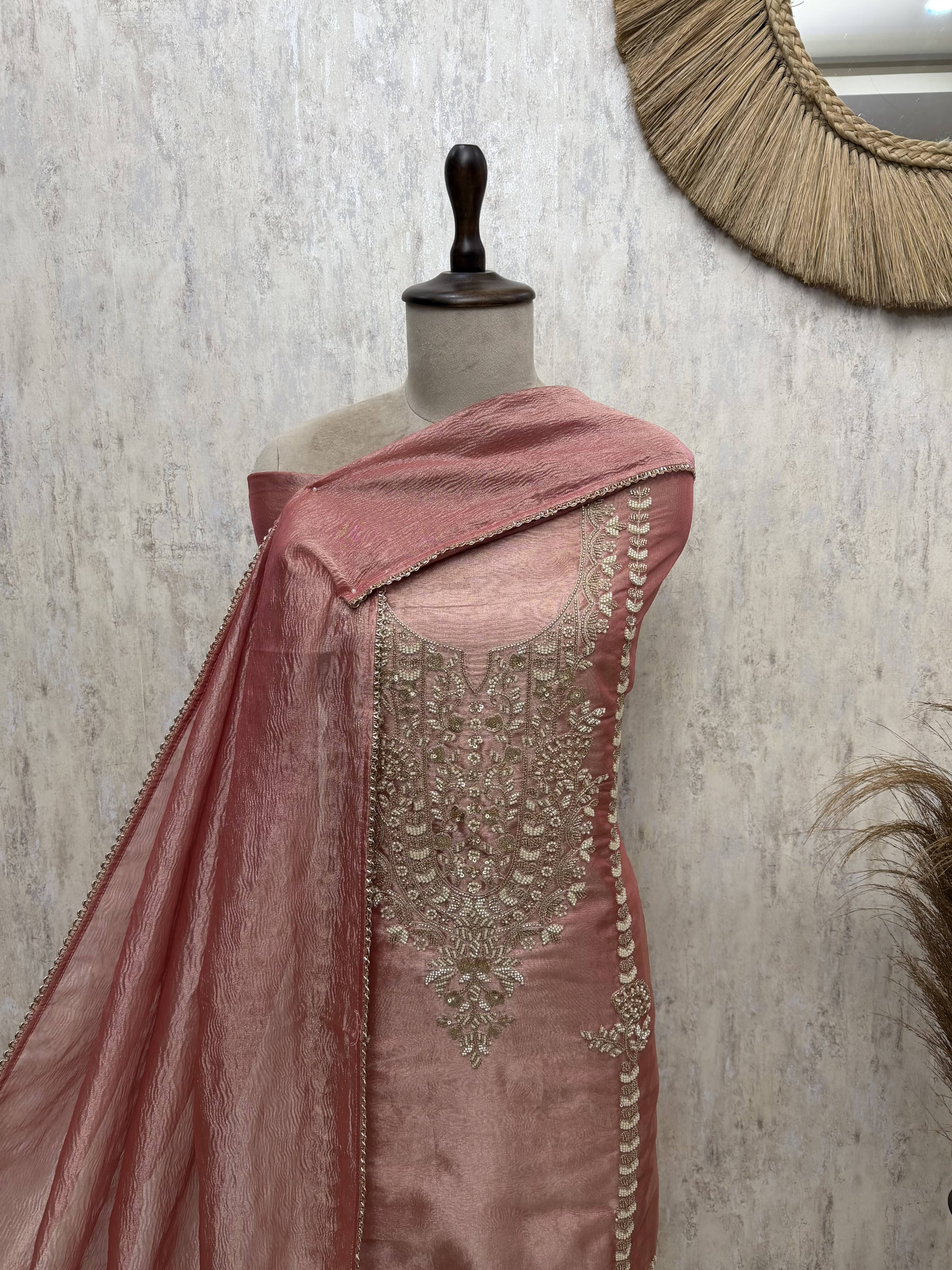 Crush Tissue Unstitched Suits