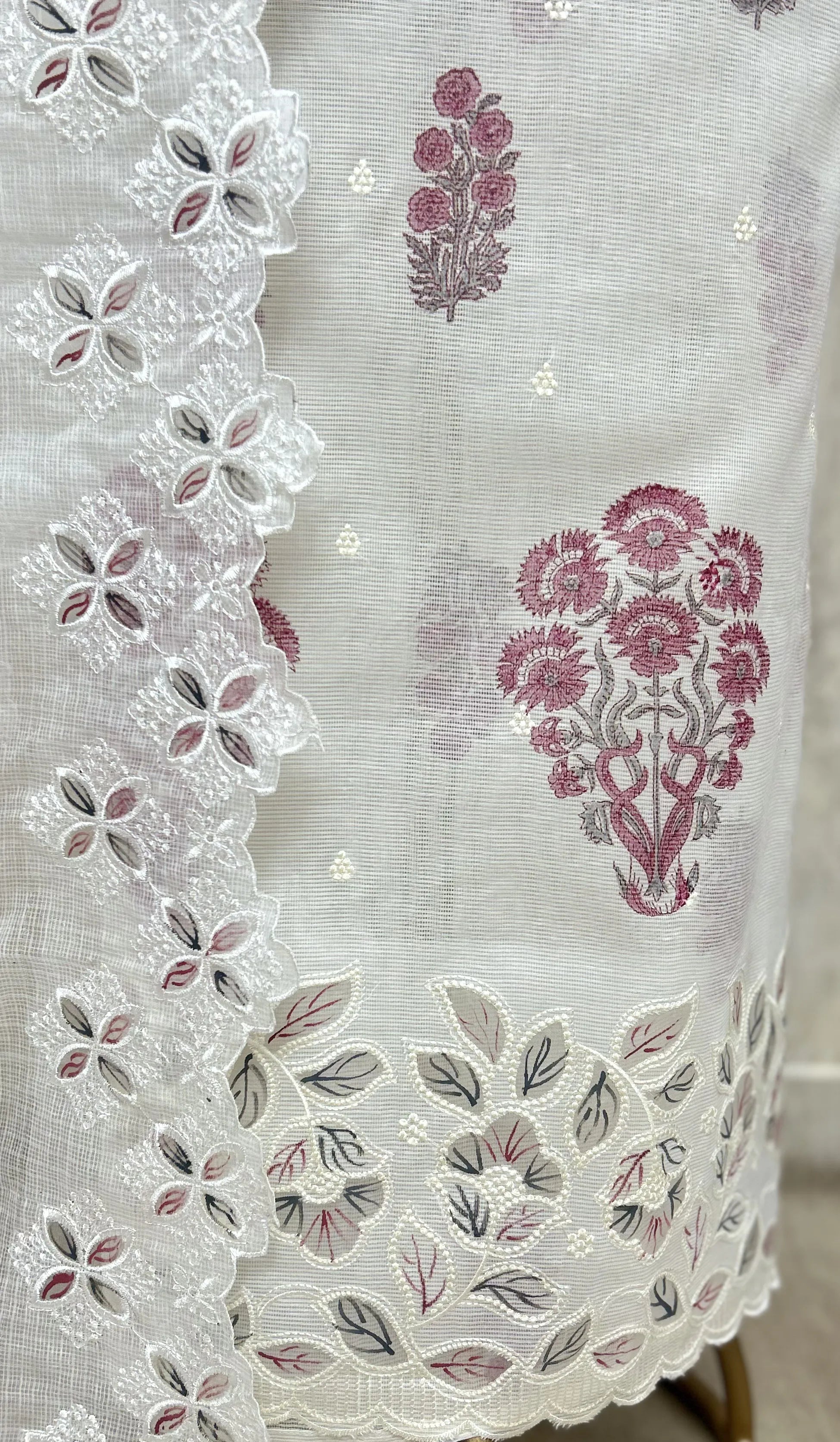 Moonlight Garden Kota Unstitched suit