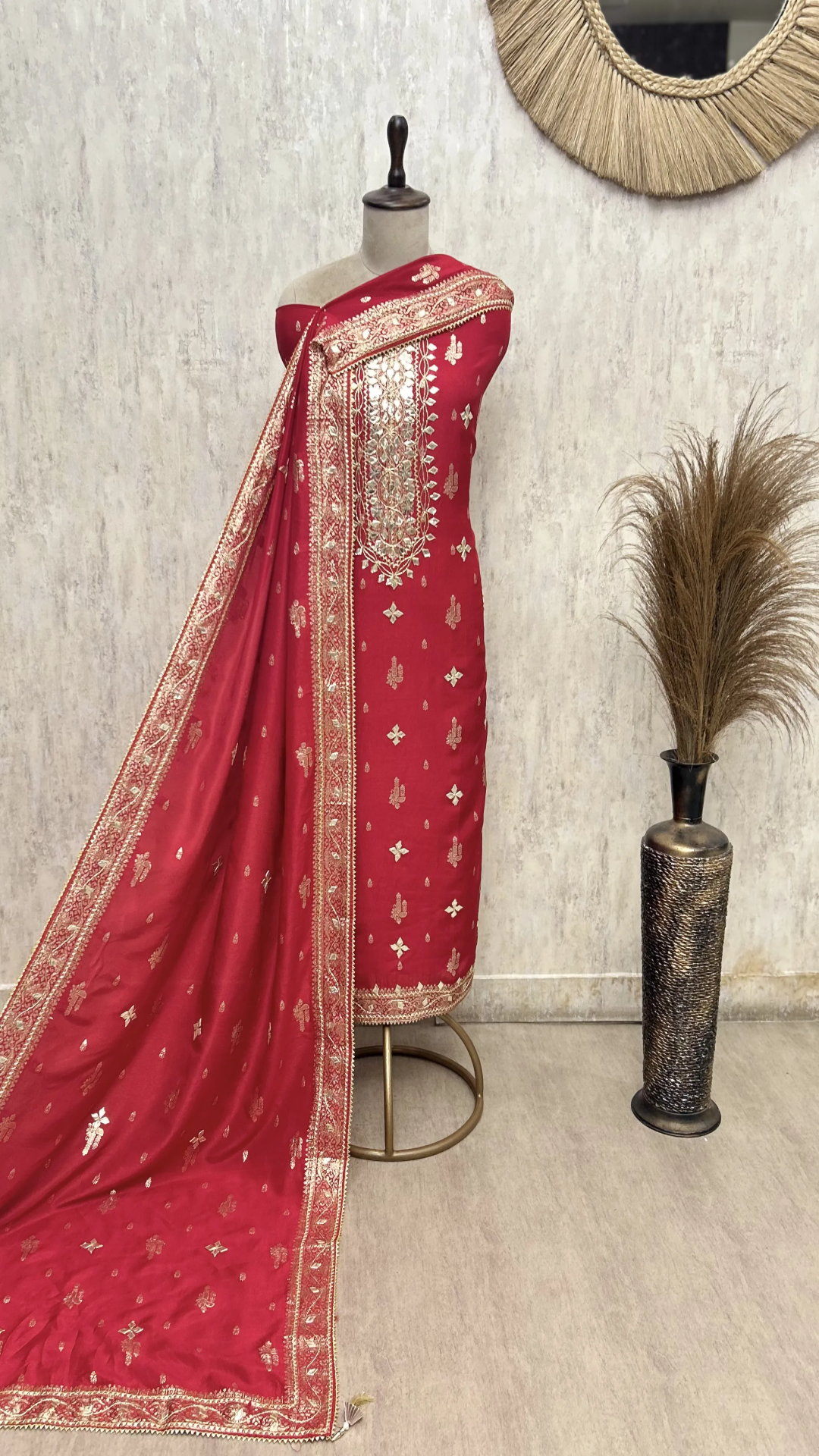 Timeless Elegance Of Dola Silk  Unstitched Suits