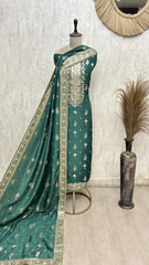Timeless Elegance Of Dola Silk  Unstitched Suits