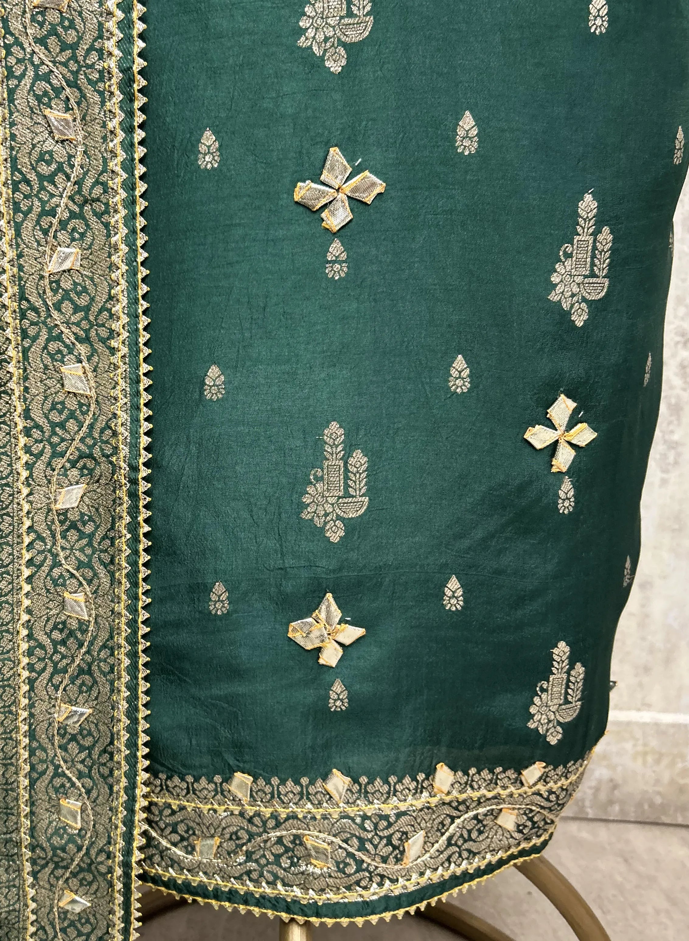 Timeless Elegance Of Dola Silk  Unstitched Suits