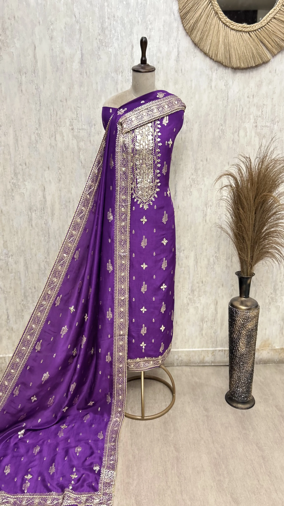 Timeless Elegance Of Dola Silk  Unstitched Suits