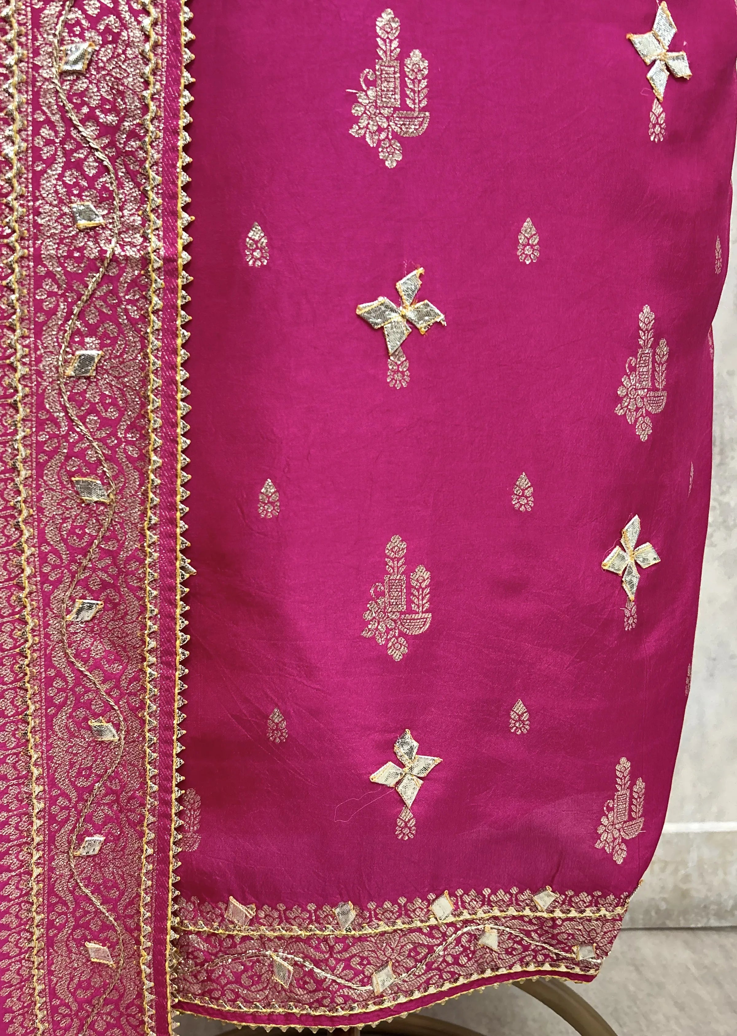 Timeless Elegance Of Dola Silk  Unstitched Suits
