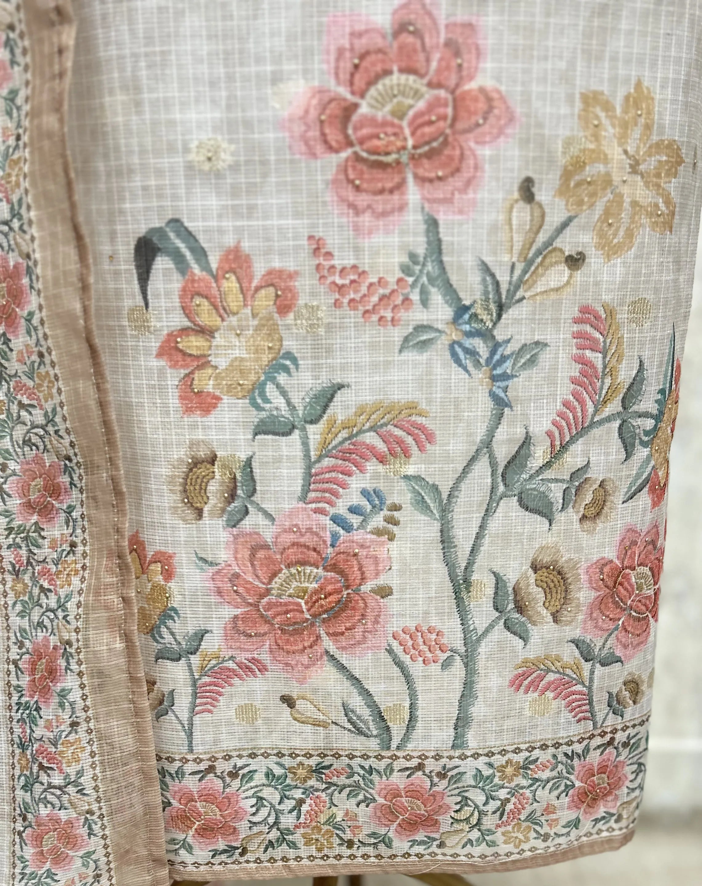 Unik Style Kota Unstitched suit