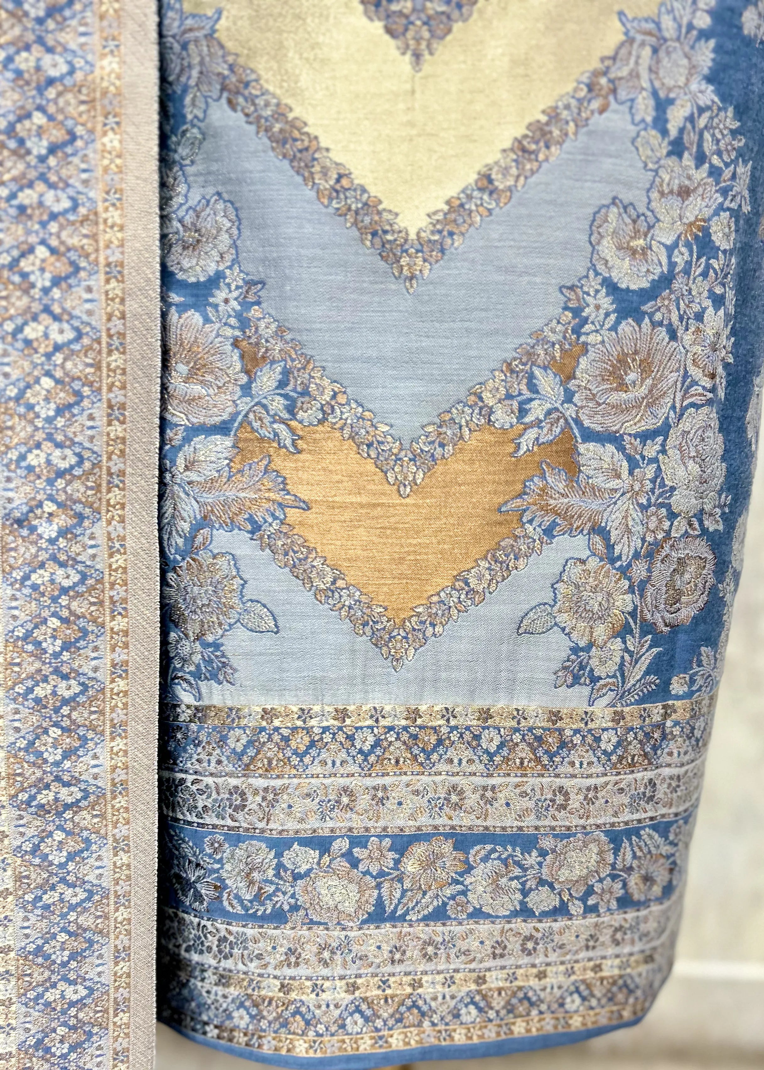 Primium Midnight Cotton silk Unstitched suit