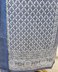 Floral Print Linen Unstitched suit