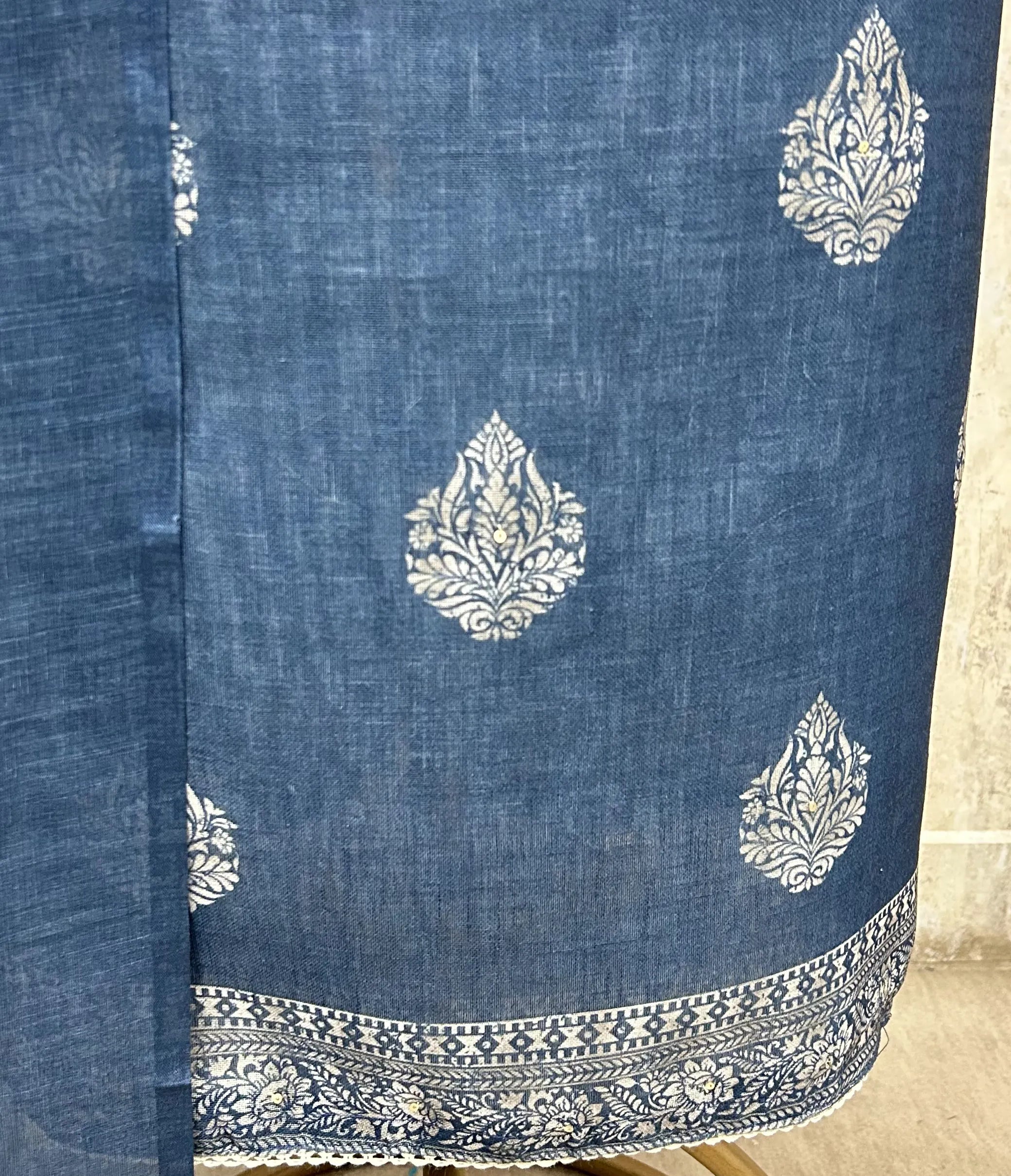 Summer Fabric Linen Unstitched suit