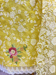 Cross Stitch Kota Unstitched Suit Set