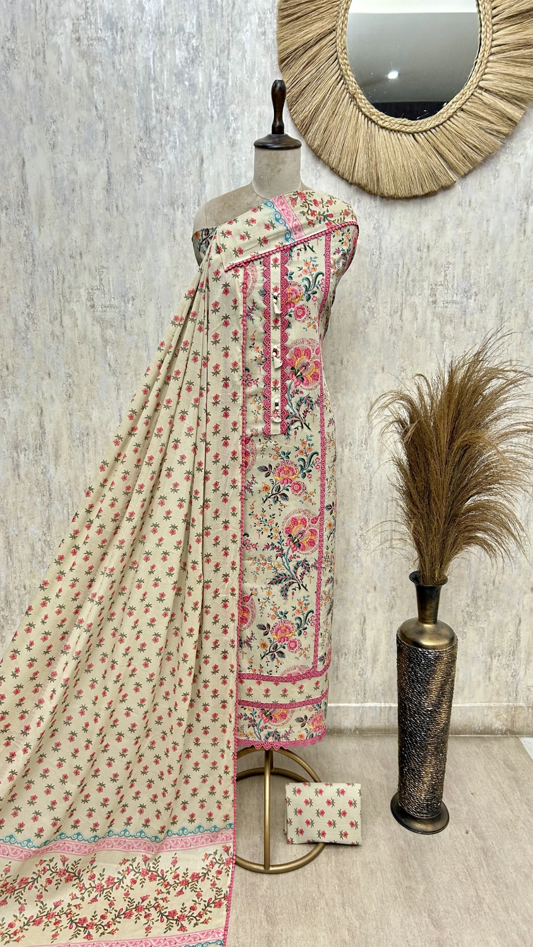 Floral Grace Cotton Set