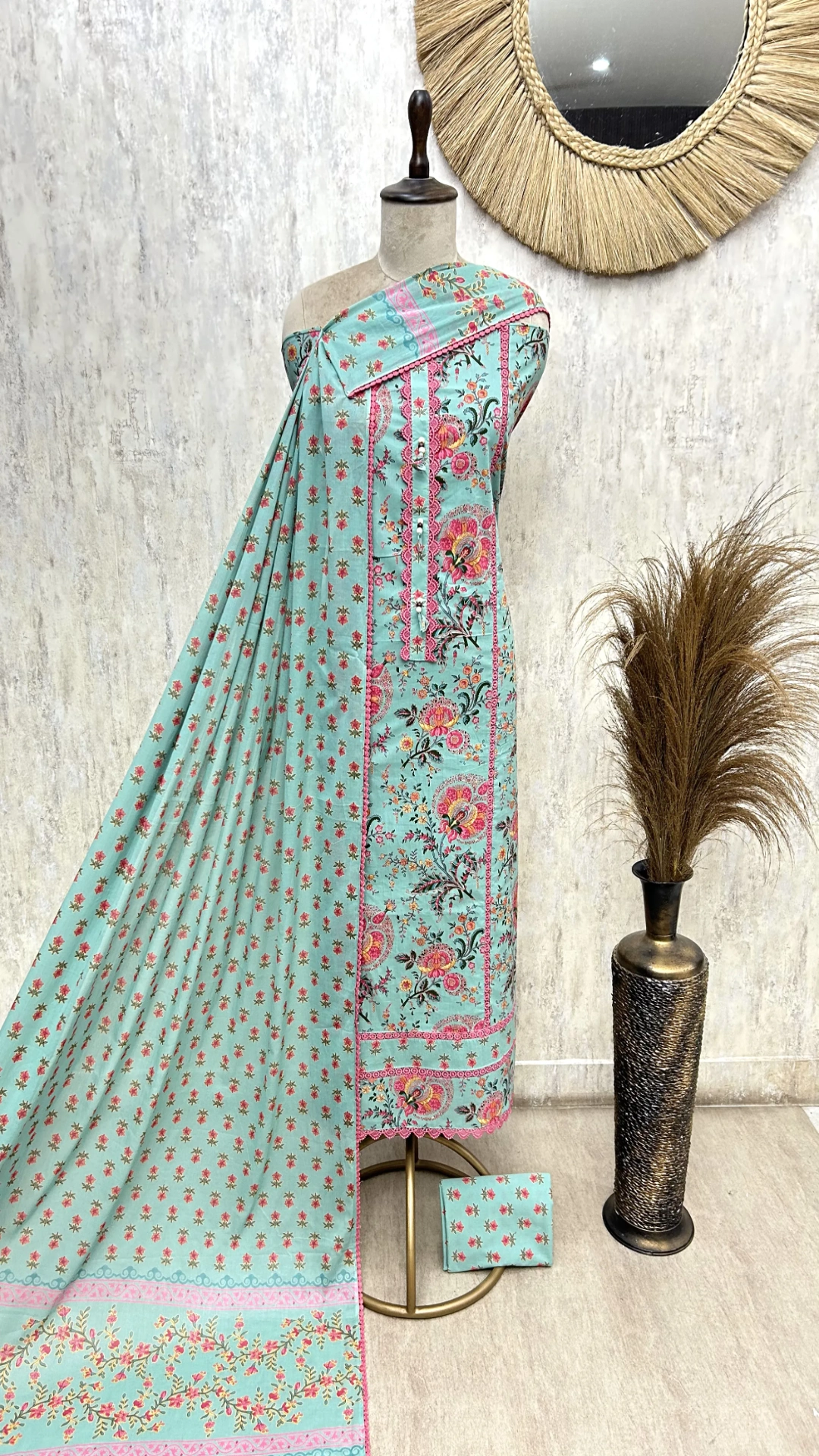 Floral Grace Cotton Set
