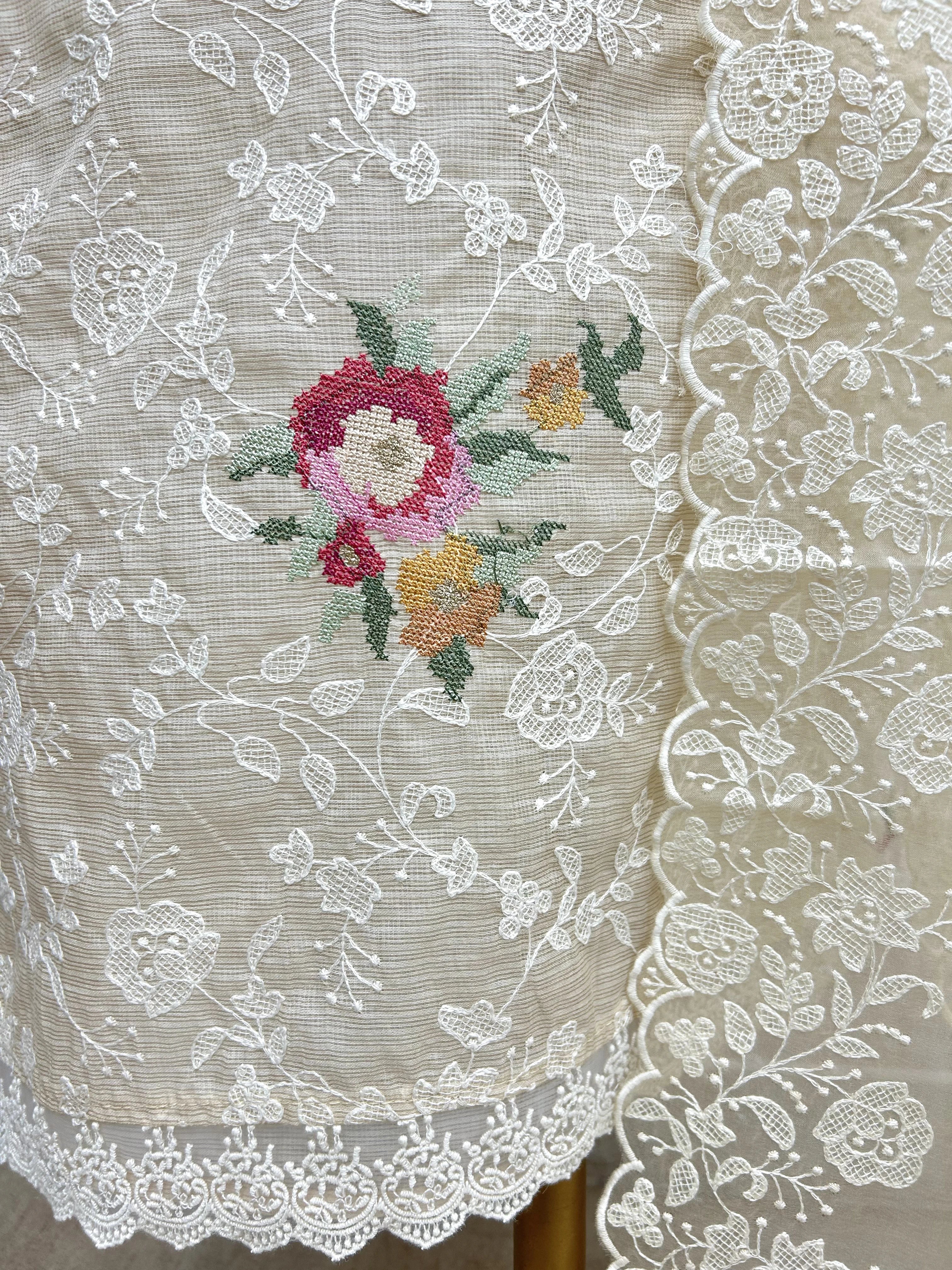 Cross Stitch Kota Unstitched Suit Set