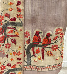 Whispering Wings Linen Tissue Suit