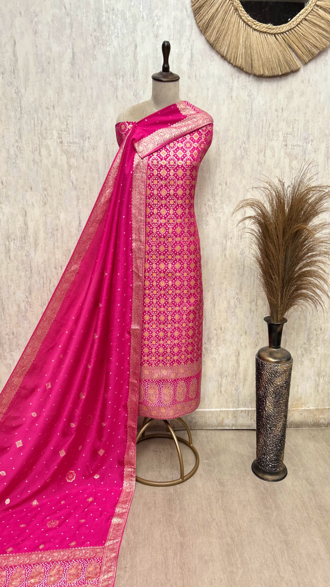 Imperial Dola Silk Unstitched Suits