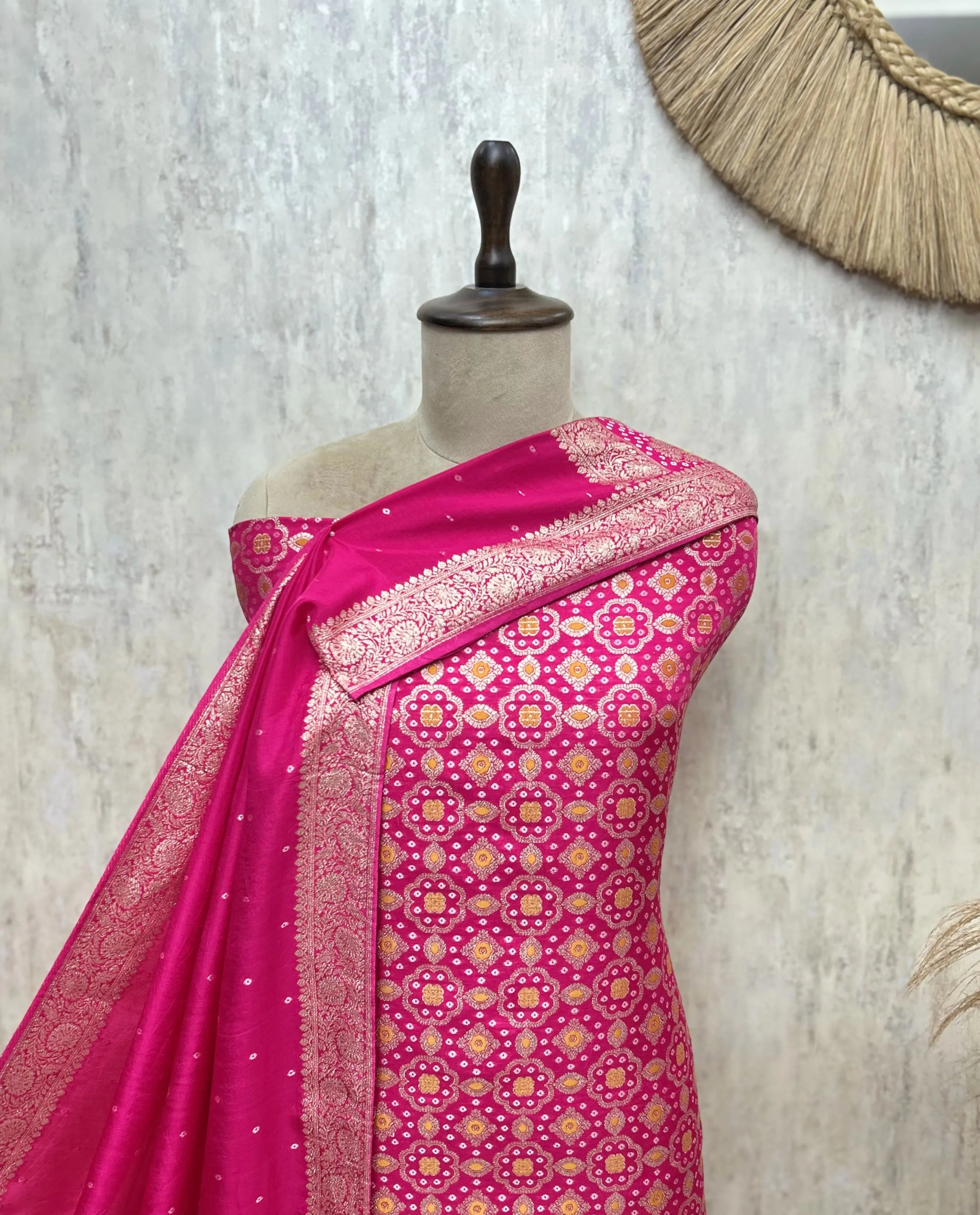 Imperial Dola Silk Unstitched Suits