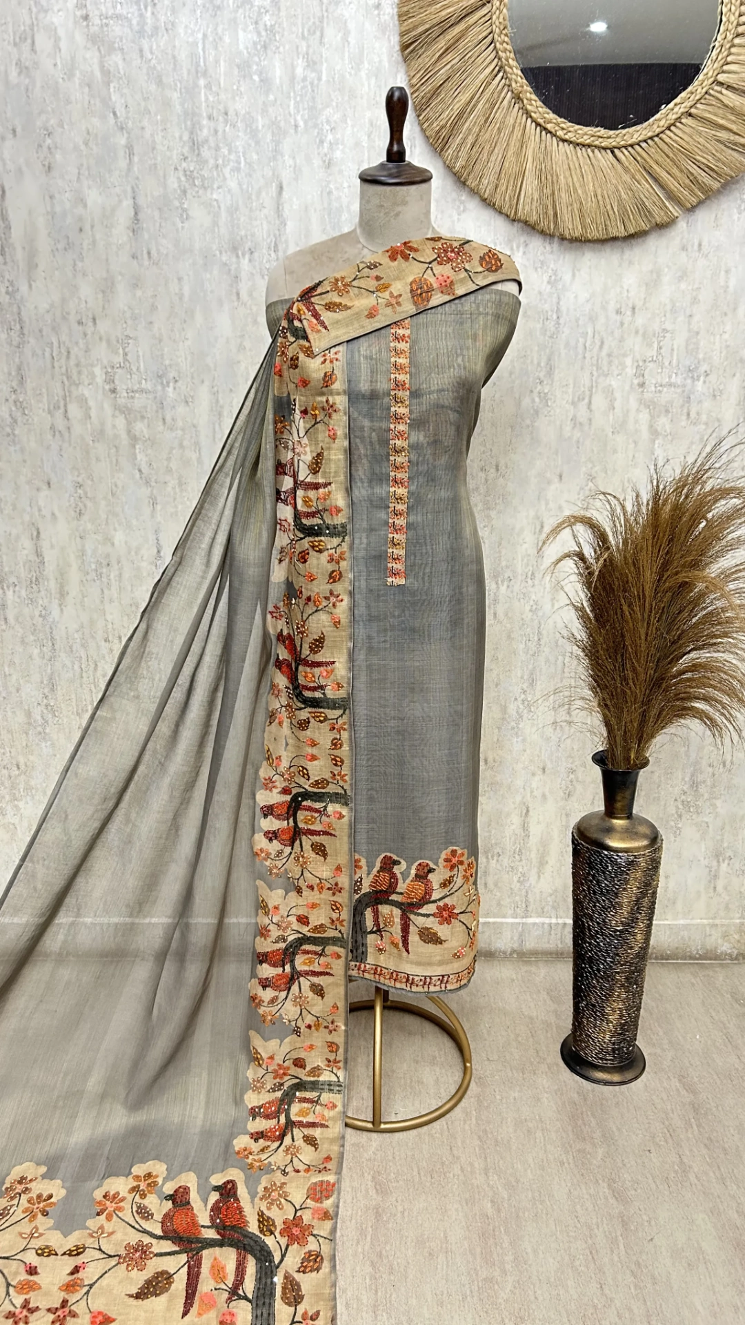 Whispering Wings Linen Tissue Suit