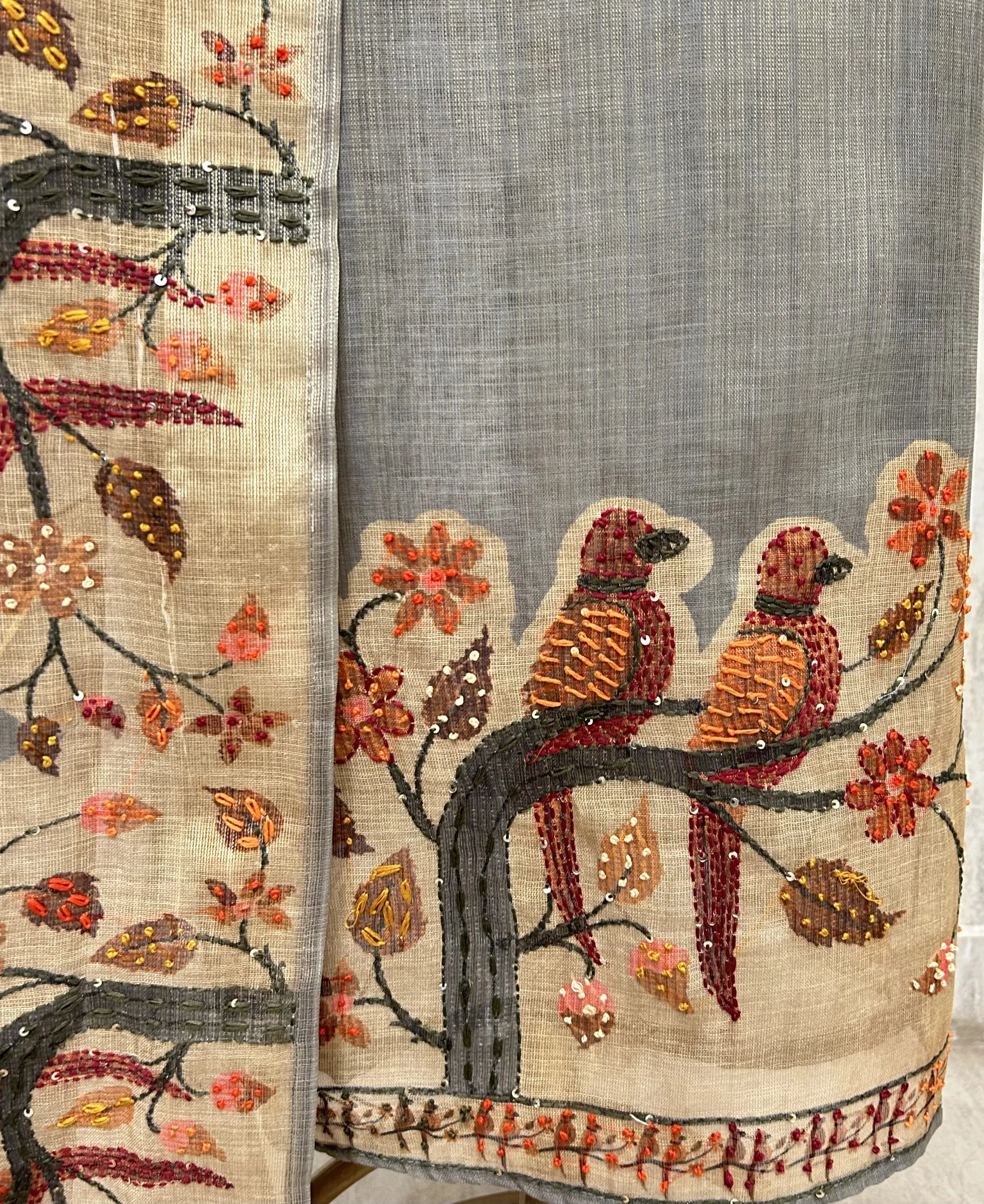 Whispering Wings Linen Tissue Suit
