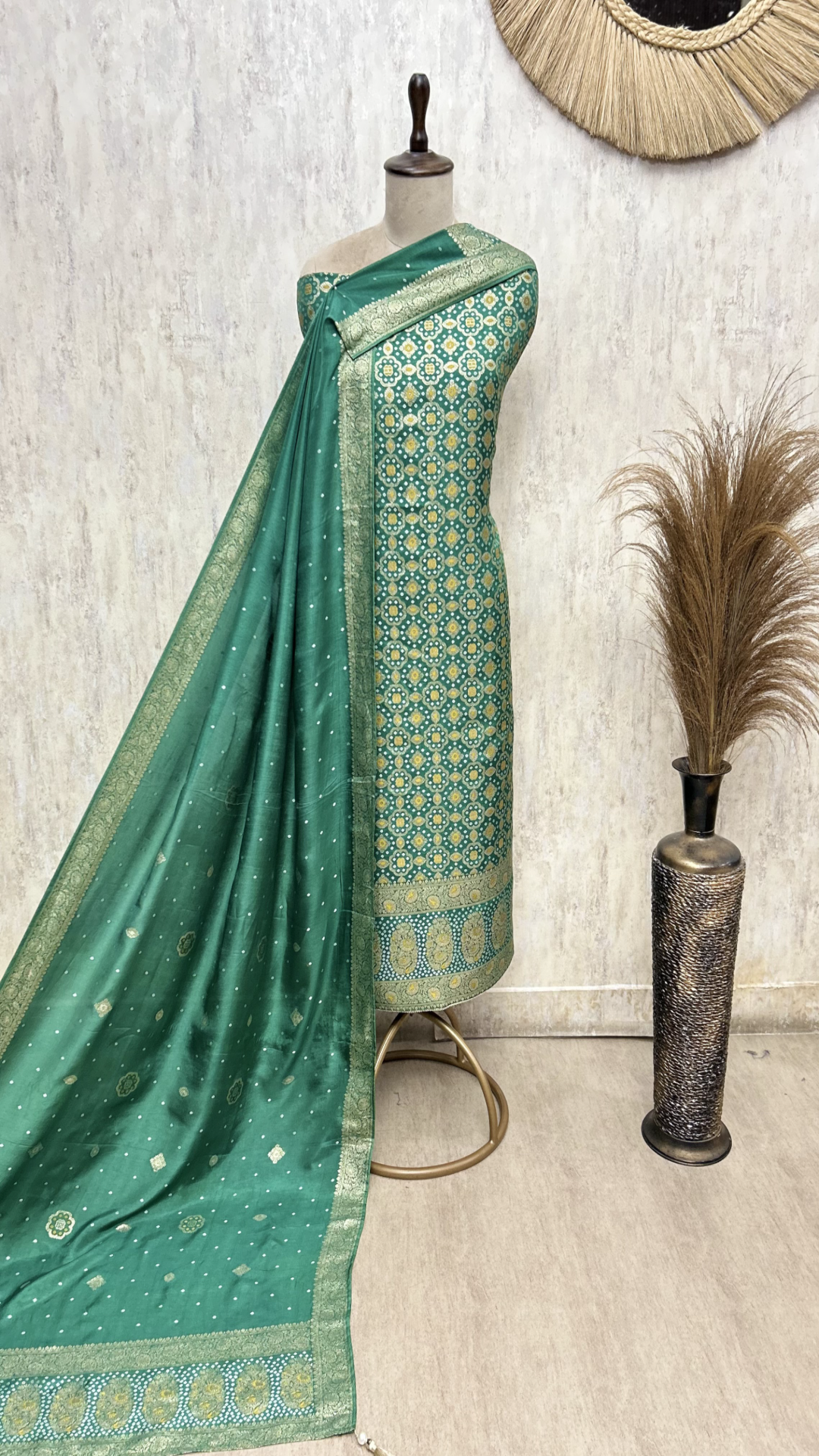 Imperial Dola Silk Unstitched Suits