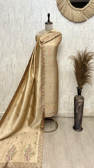 Noorika Brocade Silk Unstitched Suit