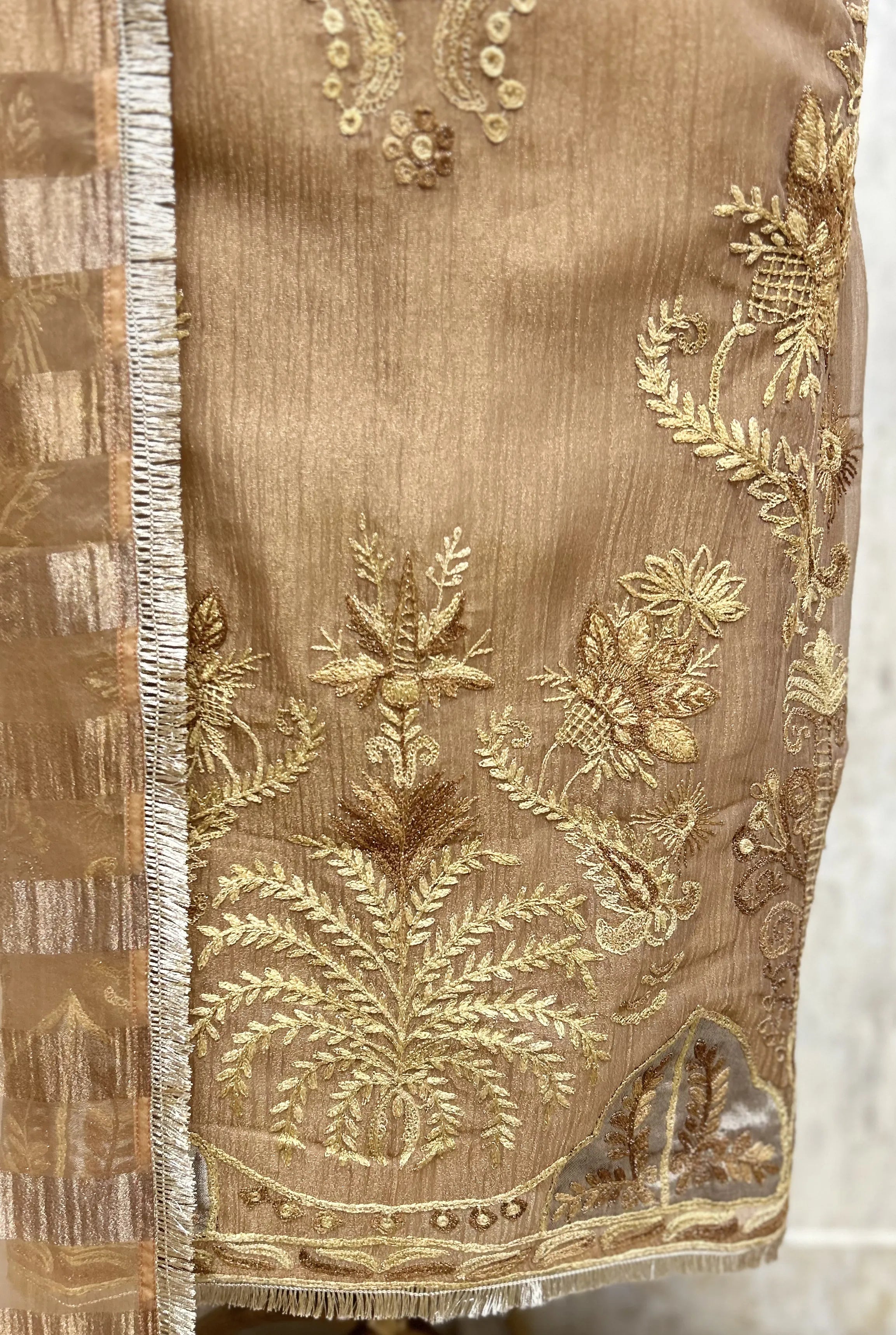 Crush Tissue Elegance  Unstitched Suits