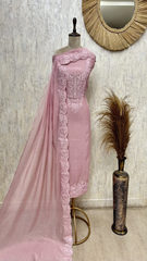 Elegant Ensemble Mul cotton Unstitched suit
