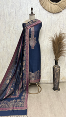 Ethereal Grandeur Fine Cotton silk Unstitched Suits