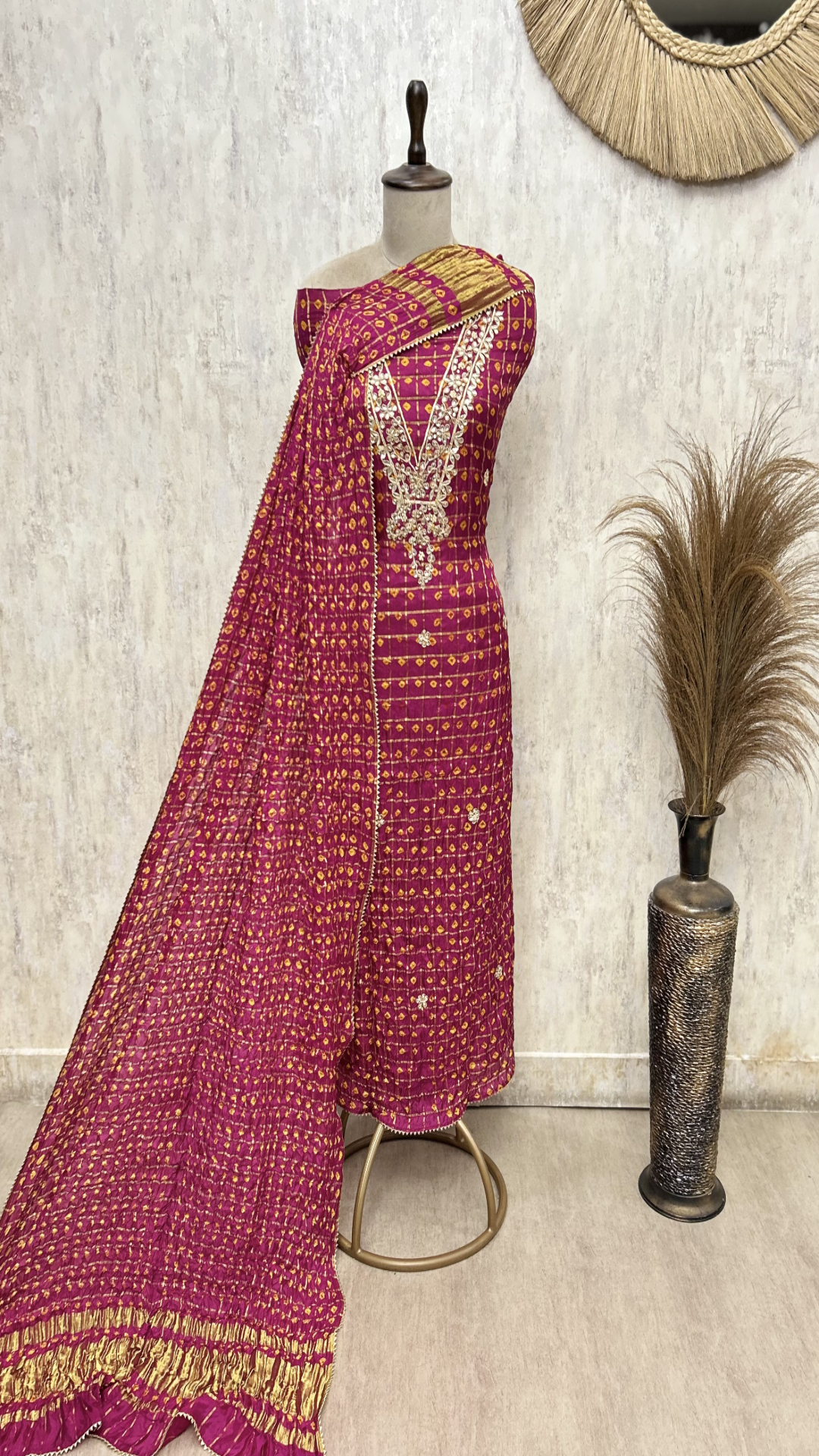 Elegant Tafetta Silk Unstitched Suits