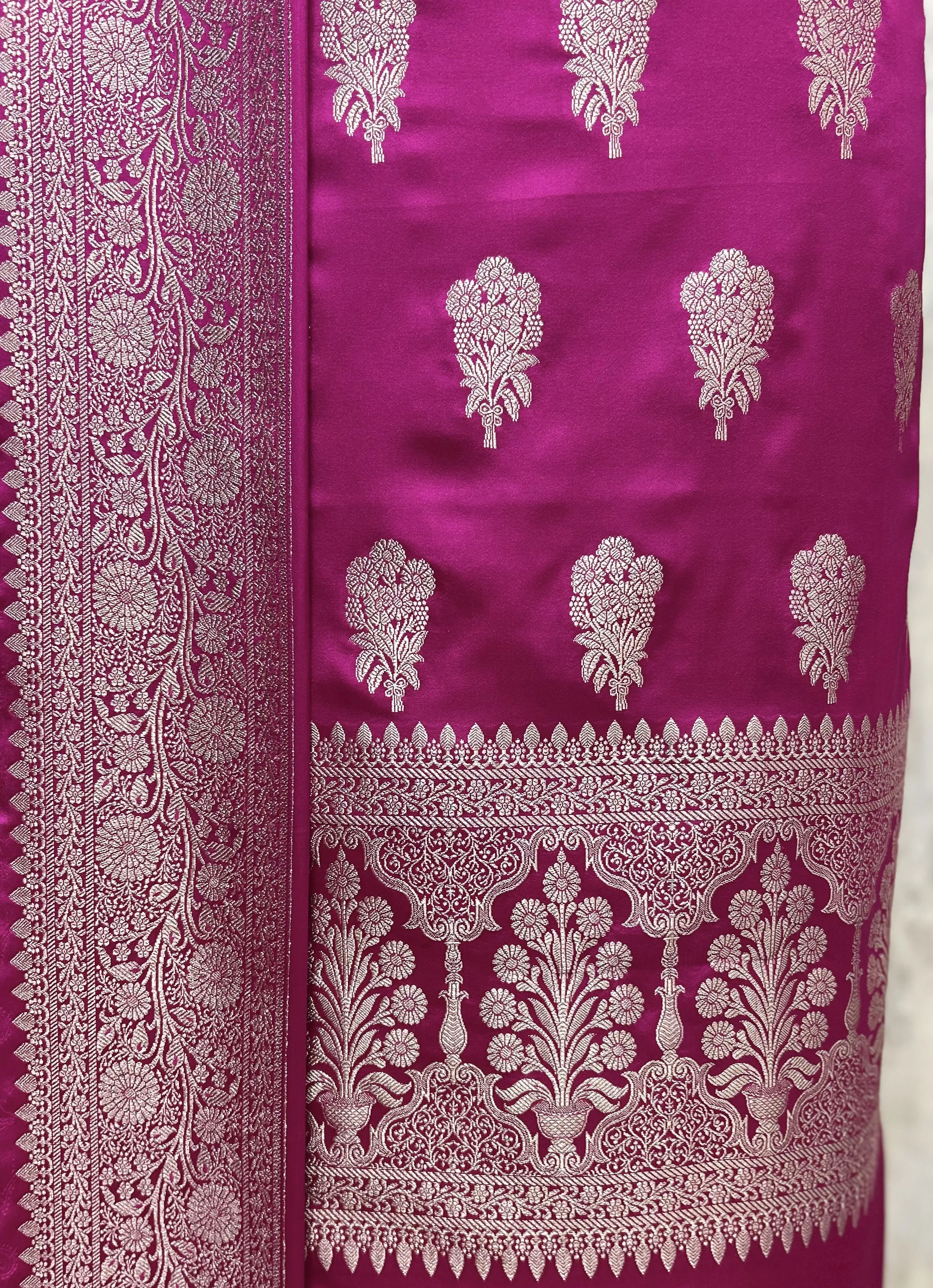 Illustrious Banarasi Silk Unstitched Suits